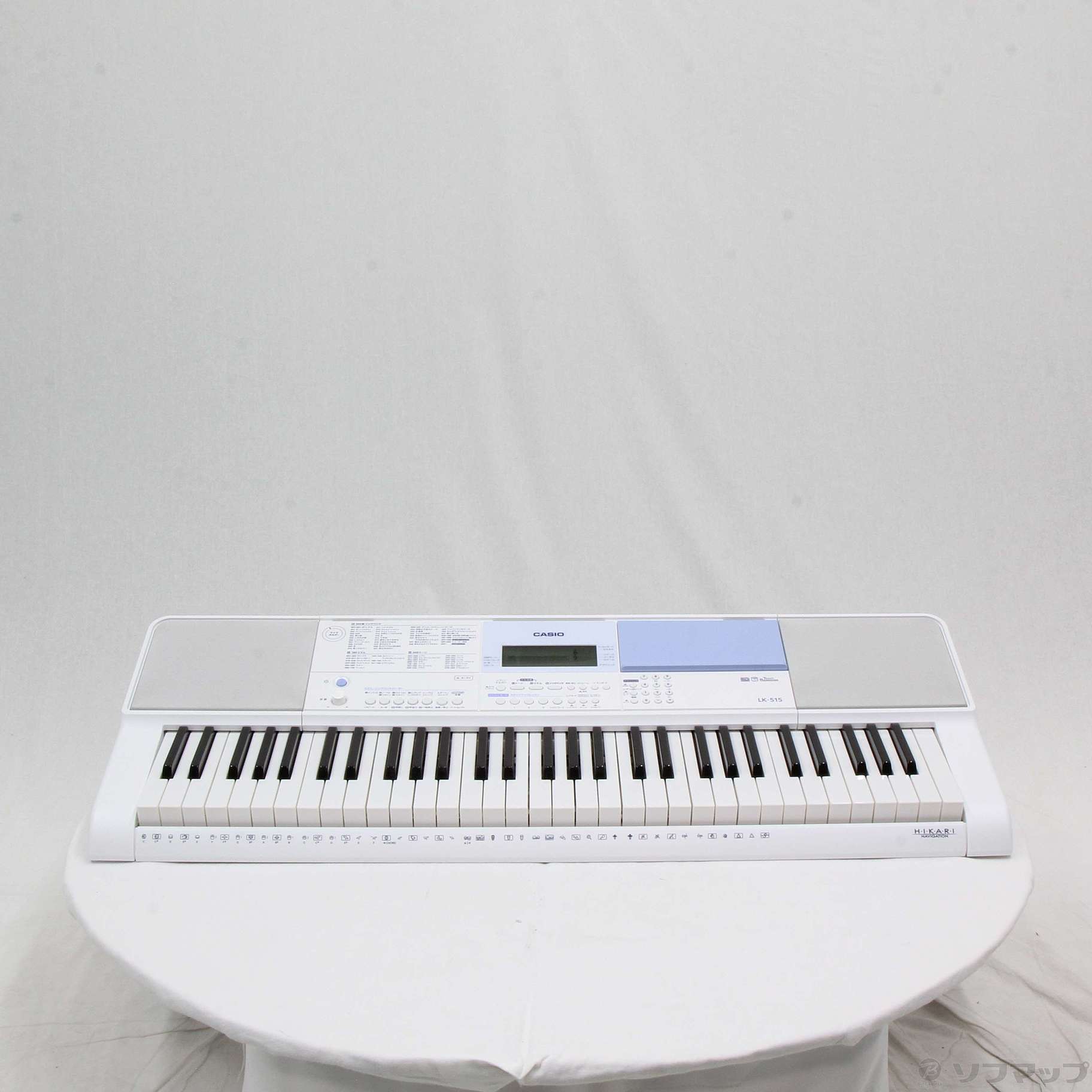 中古】〔展示品〕 光ナビゲーションキーボード Casiotone LK-515