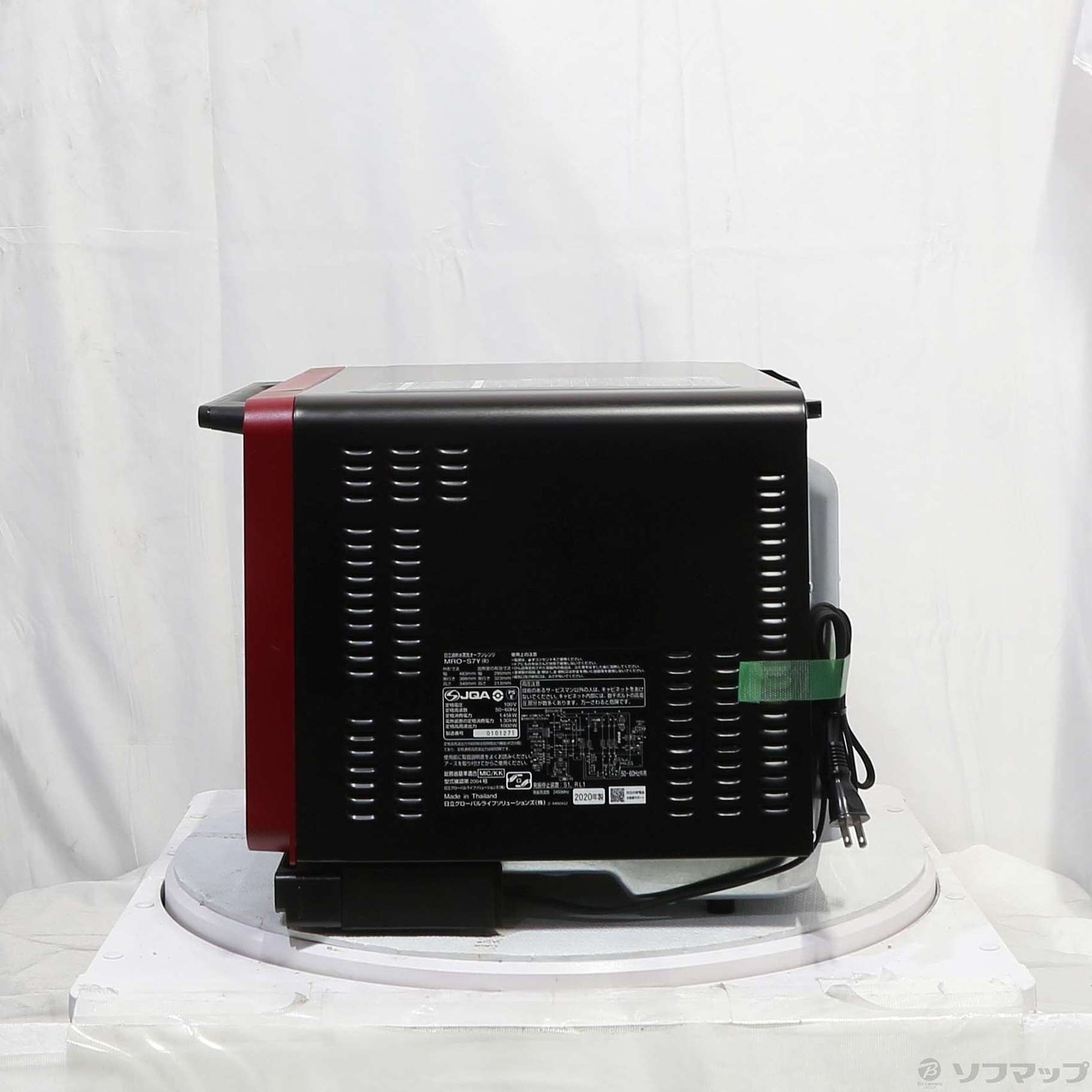 中古】〔展示品〕スチームオーブンレンジ ヘルシーシェフ レッド MRO