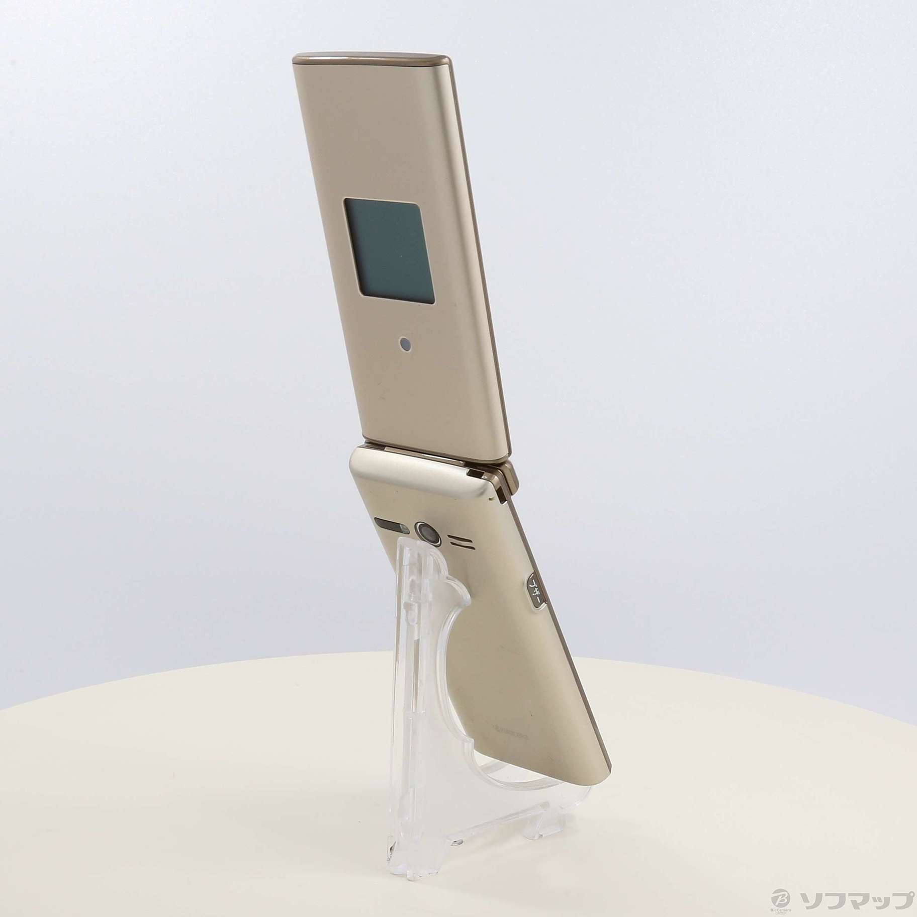 中古】かんたんケータイ KYF38 シャンパンゴールド au [2133034546959