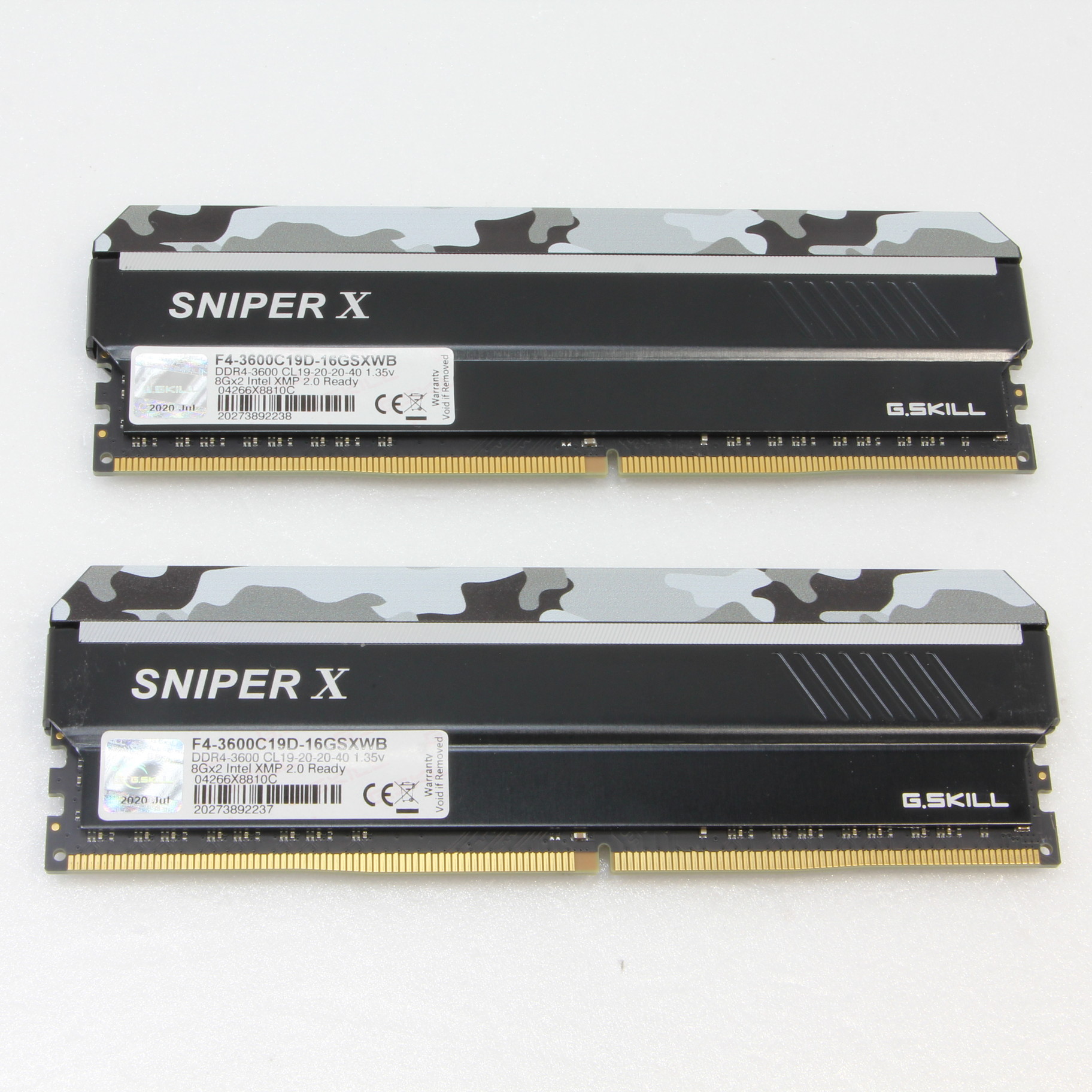 DDR4-3600 8GB x2 16GB メモリ G.SKILL-