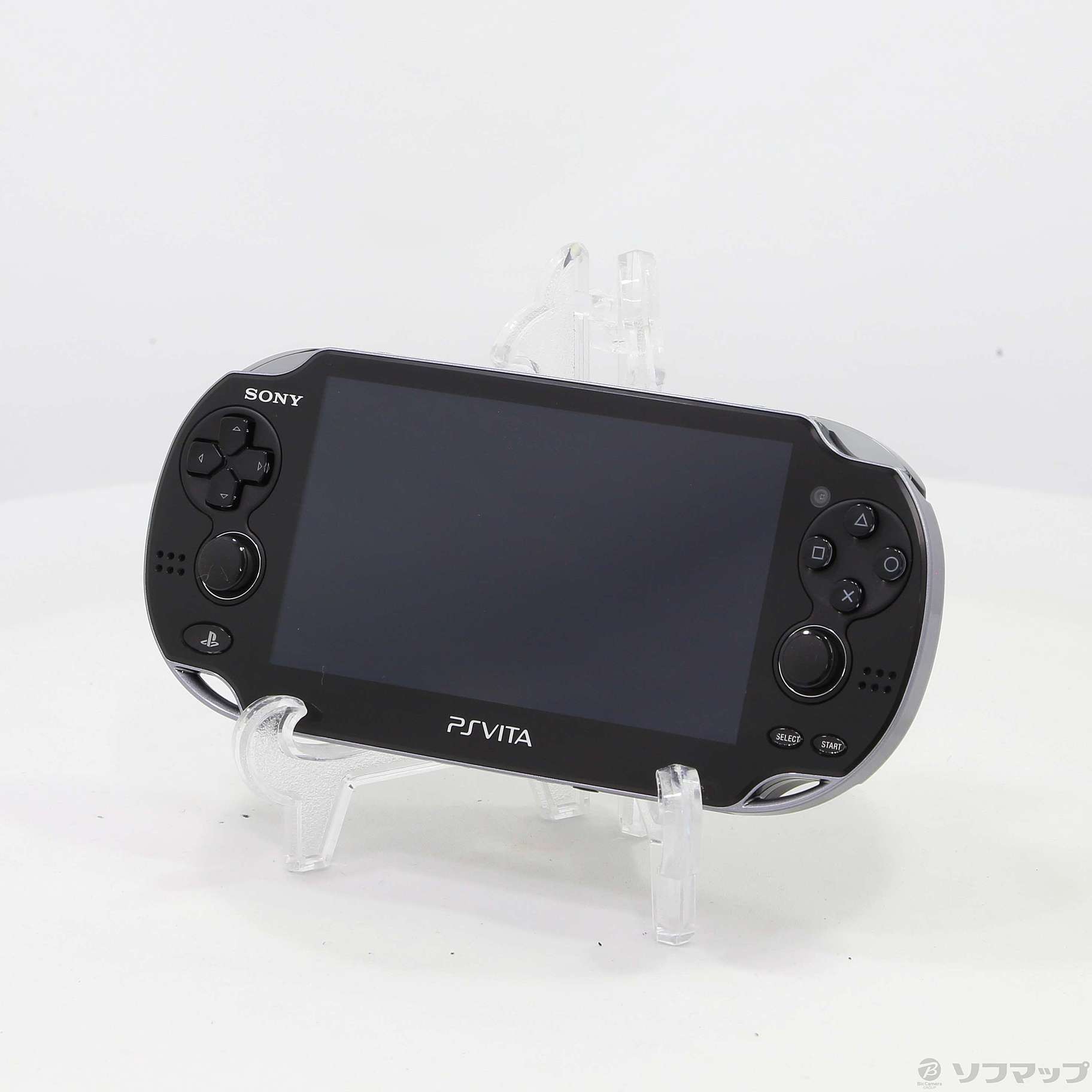 中古】PlayStation Vita 3G／WI-FIモデル クリスタルブラック PCH