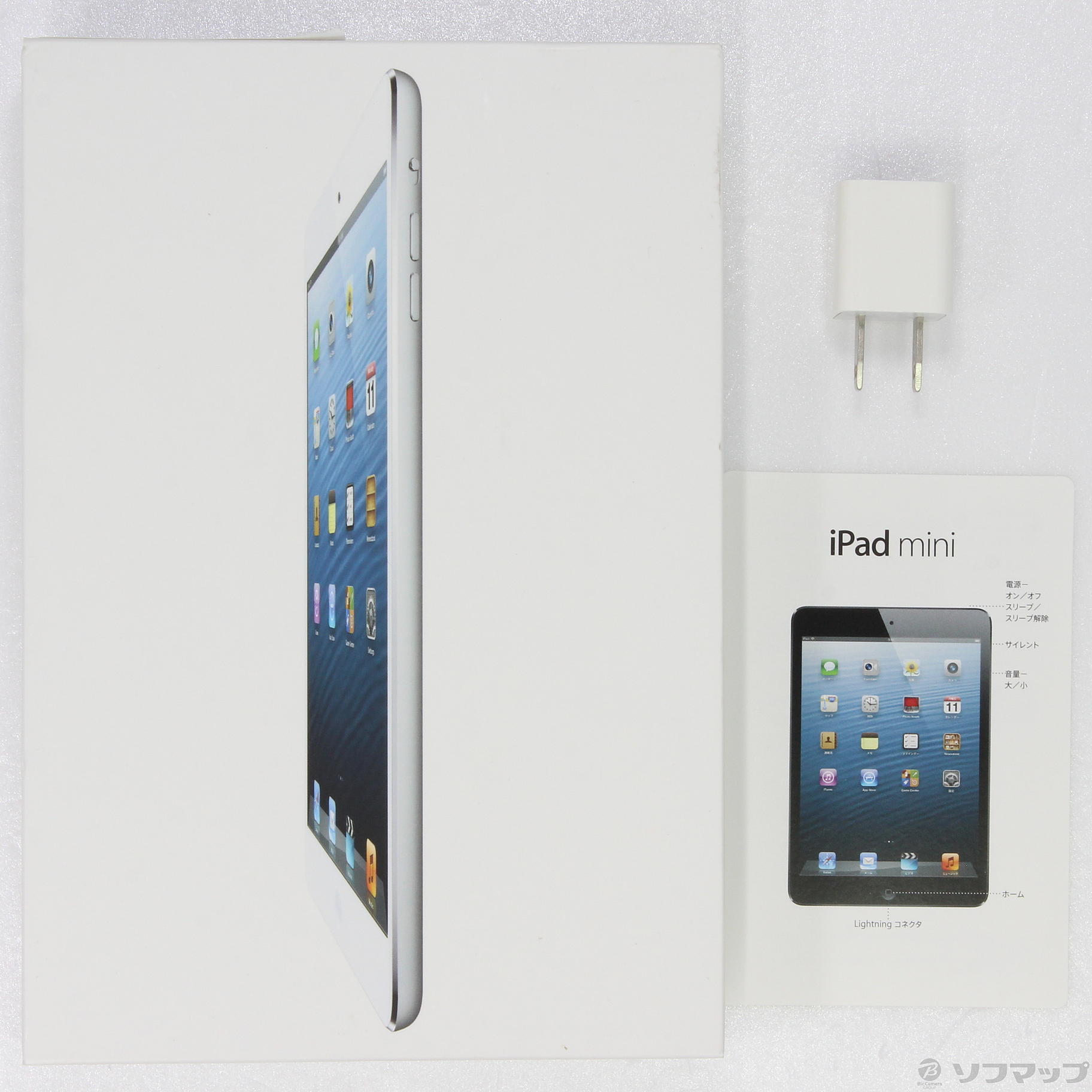 中古】iPad mini 64GB ホワイト&シルバー MD533J／A Wi-Fi