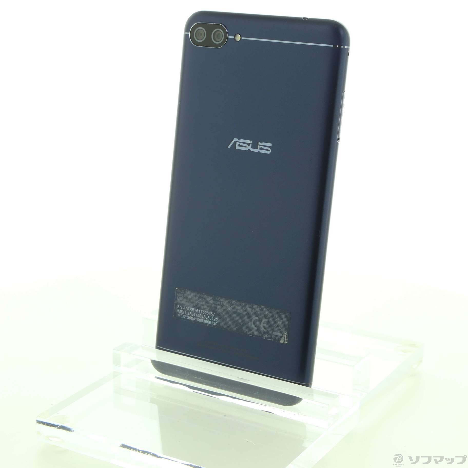 ASUS ZenFone 4 Max SIMフリー ZC520KLネイビー