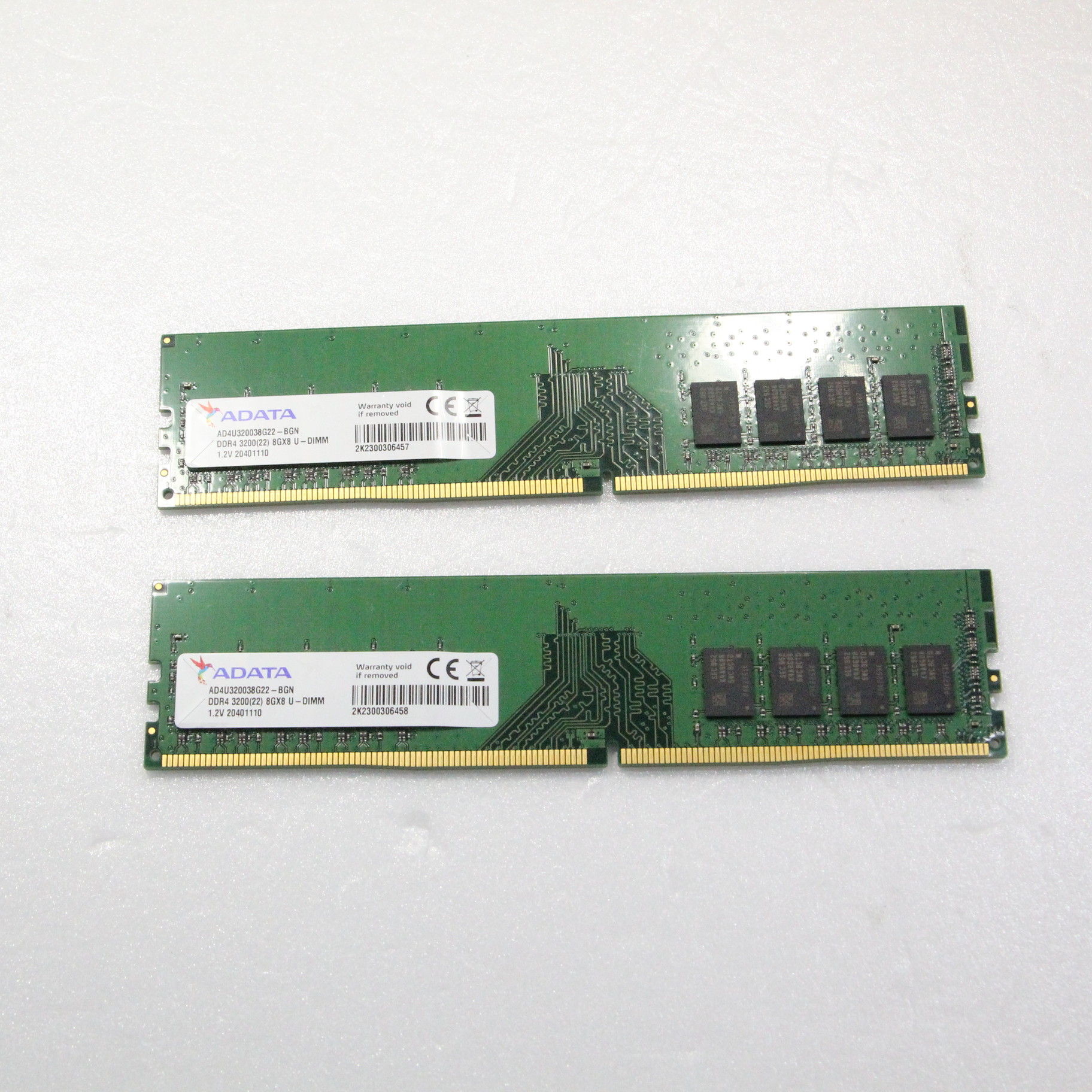 中古】AD4U320038G22-D 〔DDR4 PC4-25600 8GB 2枚組〕 [2133034576871