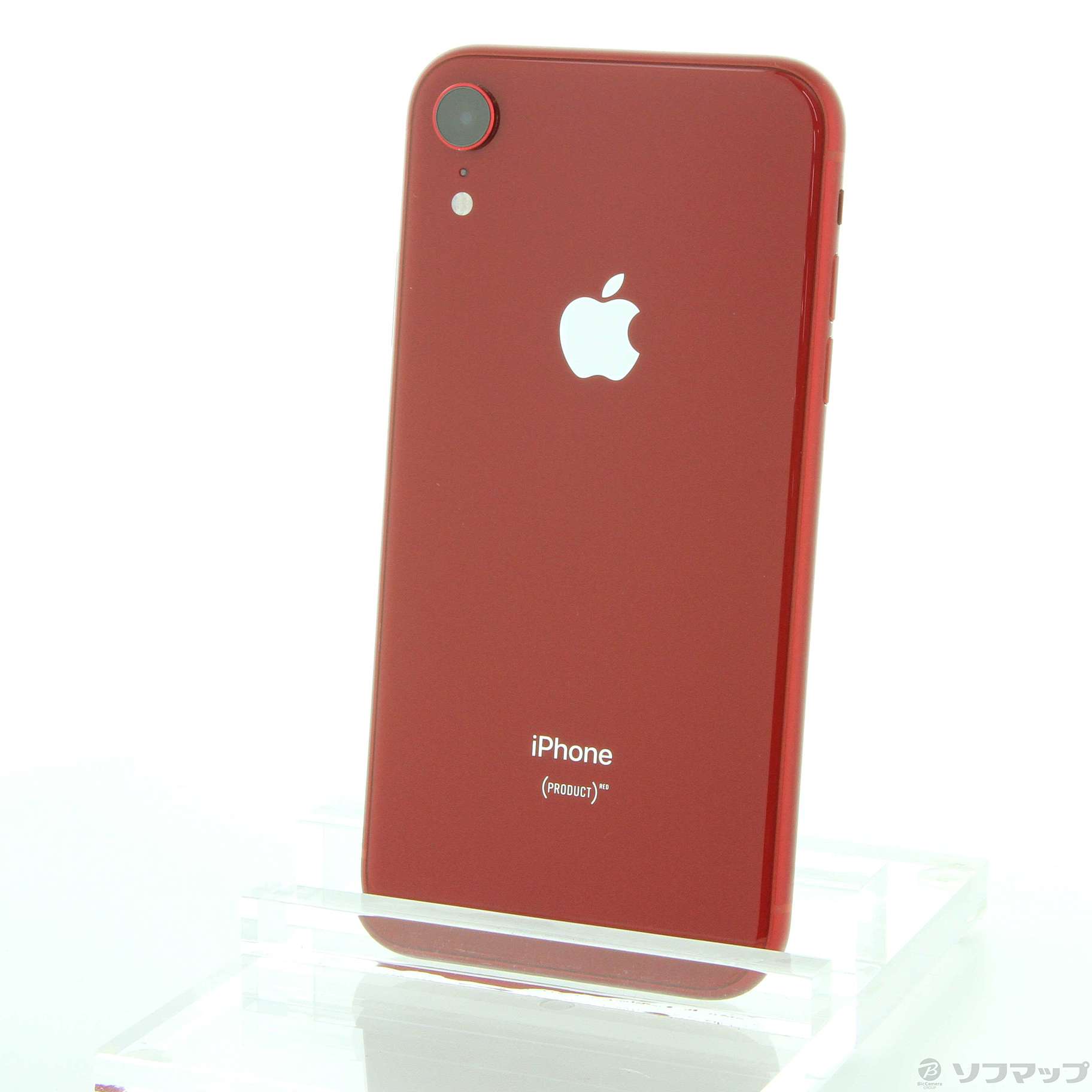 新品 両面ガラコ iPhone XR 128 GB SIMフリー Red 本体