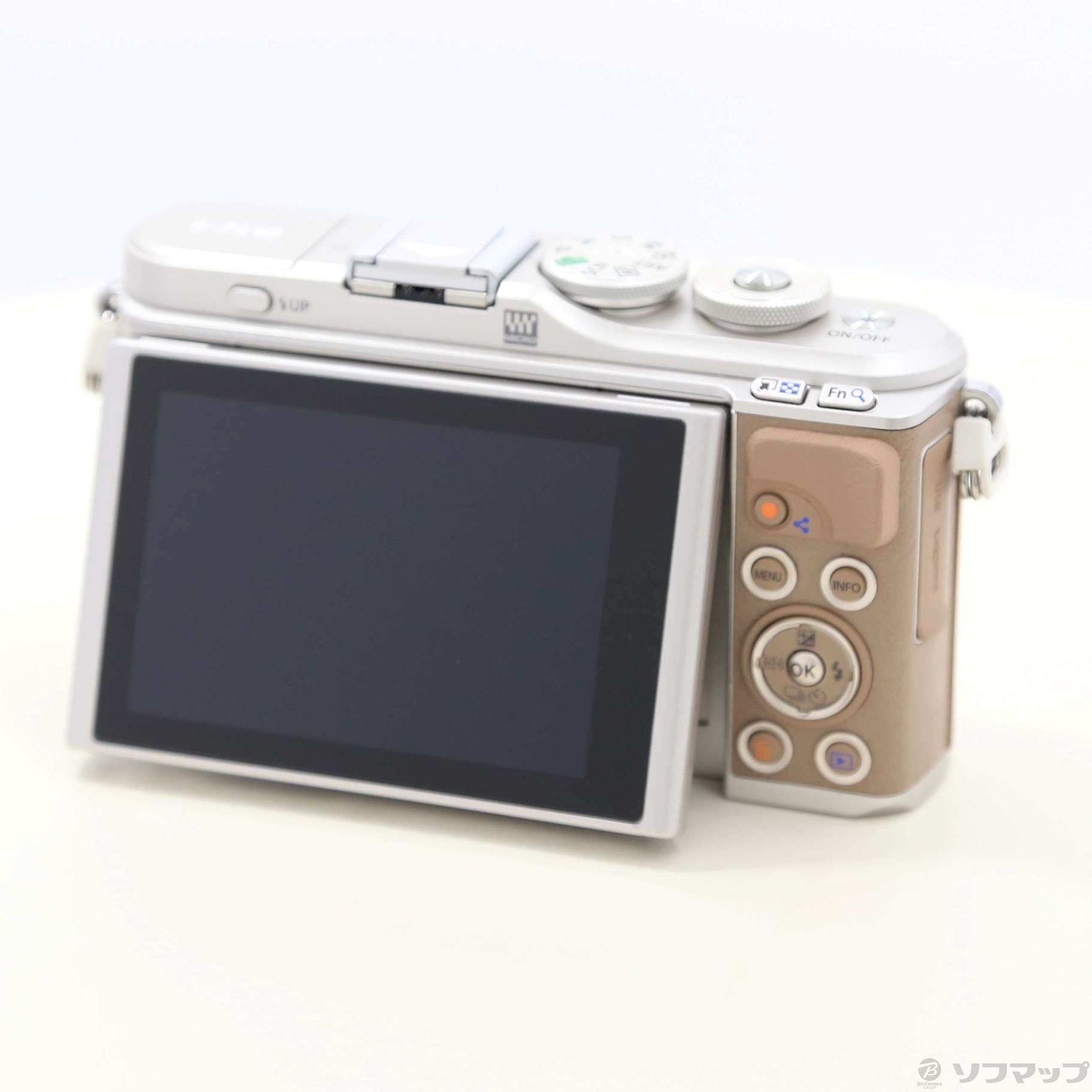 中古】〔展示品〕 OLYMPUS PEN E-PL10 ボディ ブラウン ◇04/15(金 