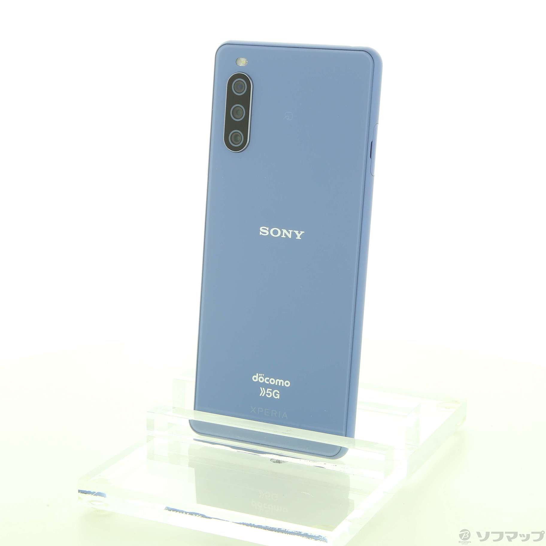 中古】Xperia 10 III 128GB ブルー SO-52B docomoロック解除SIMフリー