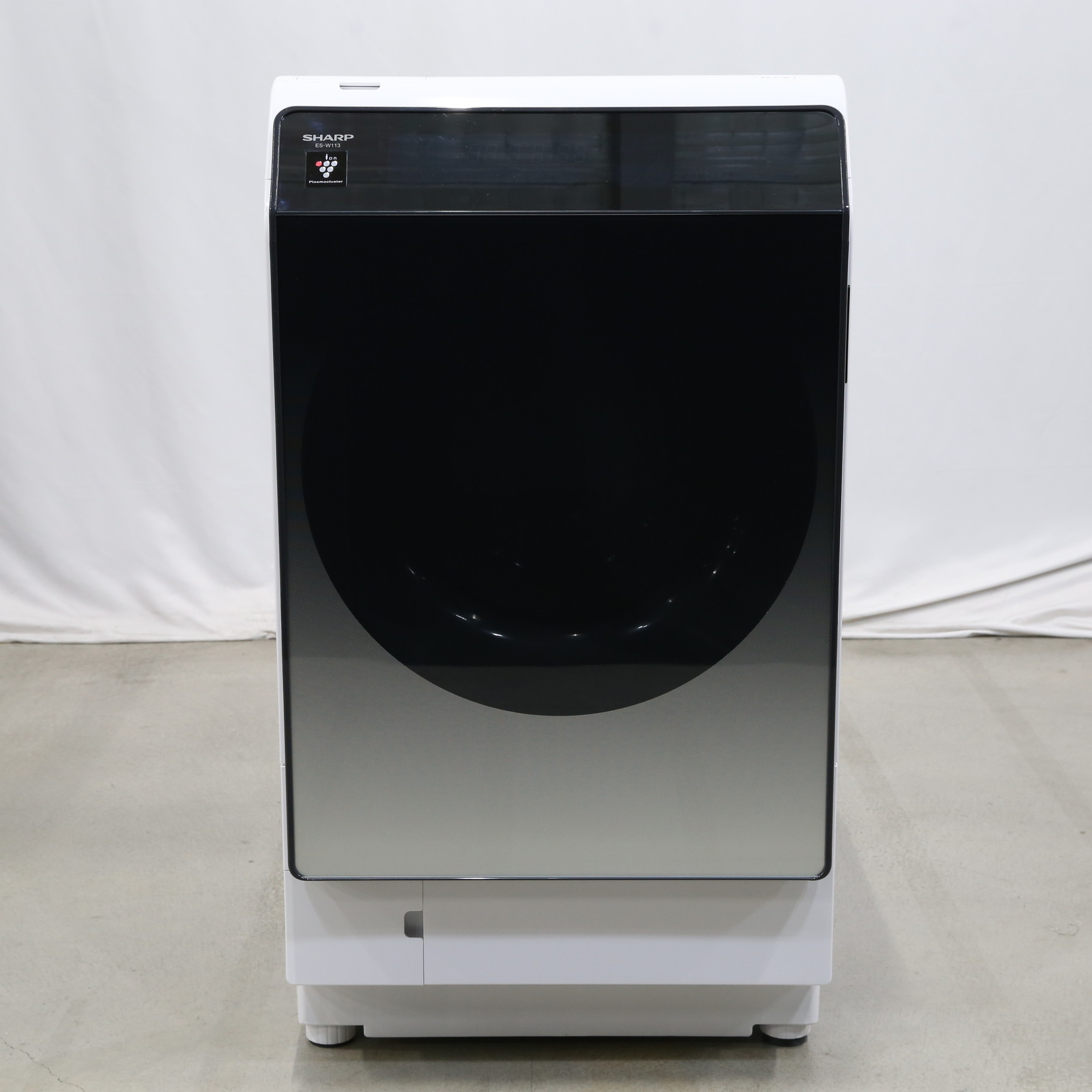 SHARP ドラム式洗濯機 中古ES-W113-SL 中古】〔展示品〕ドラム式洗濯乾燥機 シルバー系 ES-W113-SL