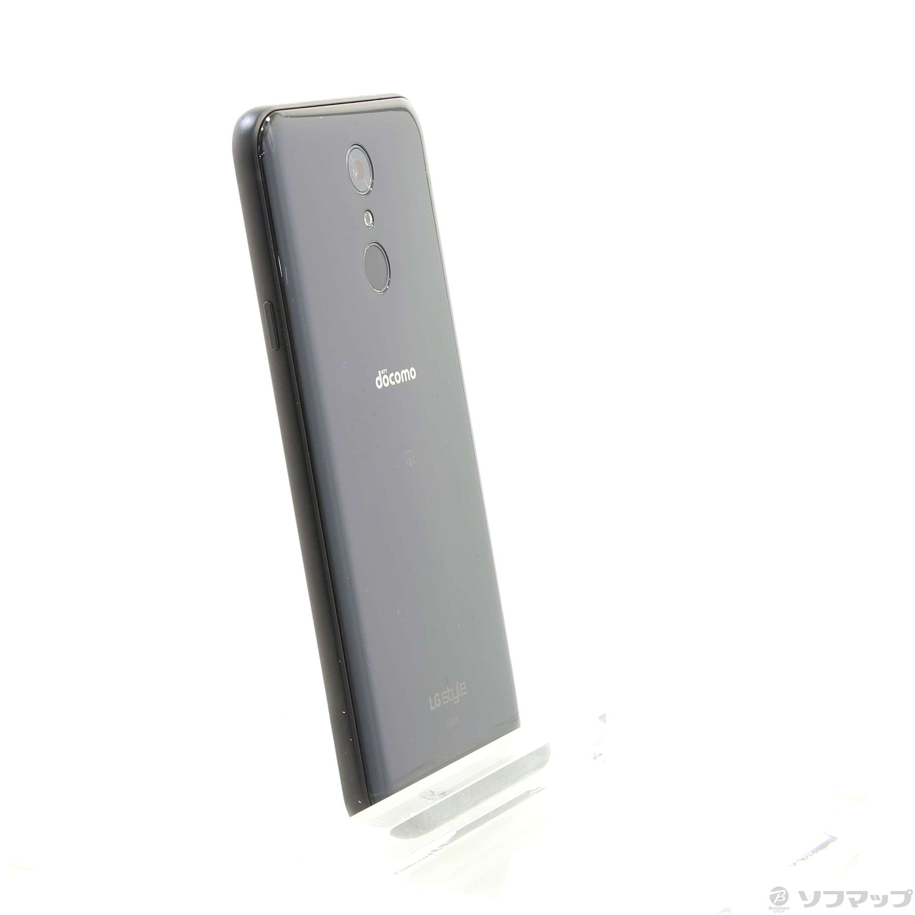 中古】LG style 64GB ブラック L-03K docomoロック解除SIMフリー