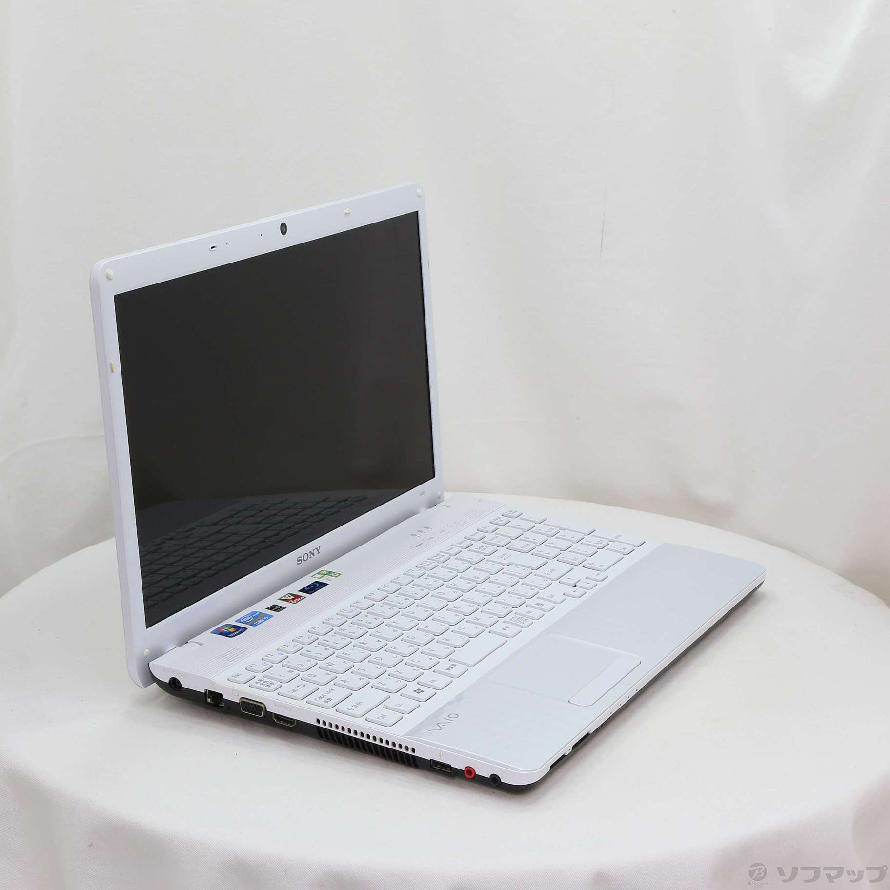 中古】格安安心パソコン VAIO E VPCEH39FJ／W ホワイト [2133034647724 