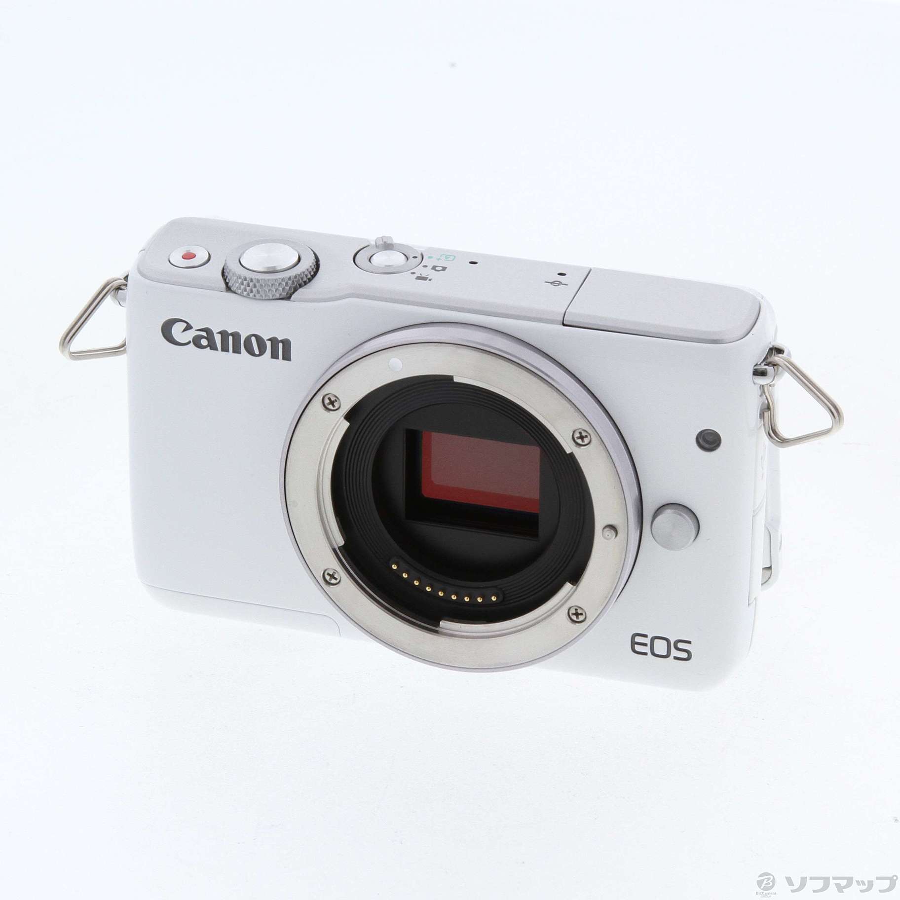 新品級】Canon(キヤノン) EOS M10 ボディ ホワイト (1800万画素／SDXC 