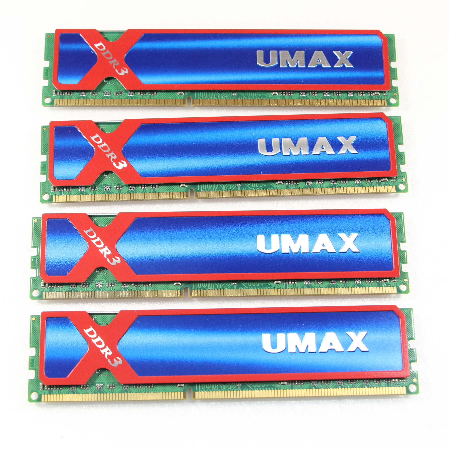 UMAX QCD3-16GB-1600OC (DDR3 4GB×4 計16GB)