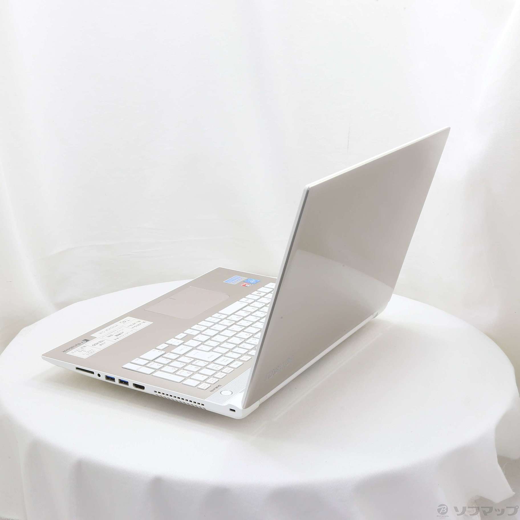 中古】dynabook T45／VG PT45VGP-SJA サテンゴールド 〔Windows 10