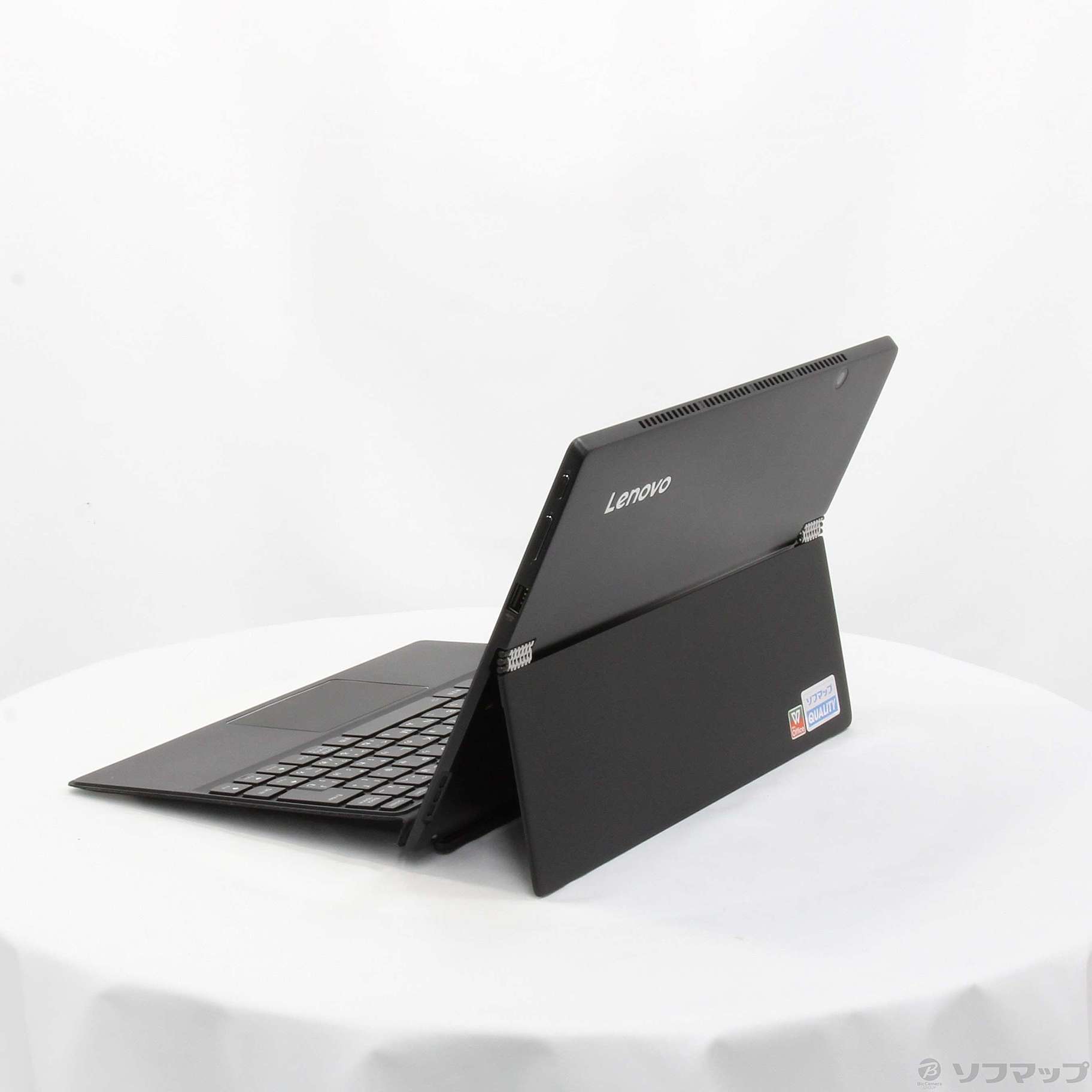 中古】セール対象品 ideapad Miix720 80VV00C0JP エボニーブラック 〔Windows 10〕 [2133034723435]  - リコレ！|ビックカメラグループ ソフマップの中古通販サイト