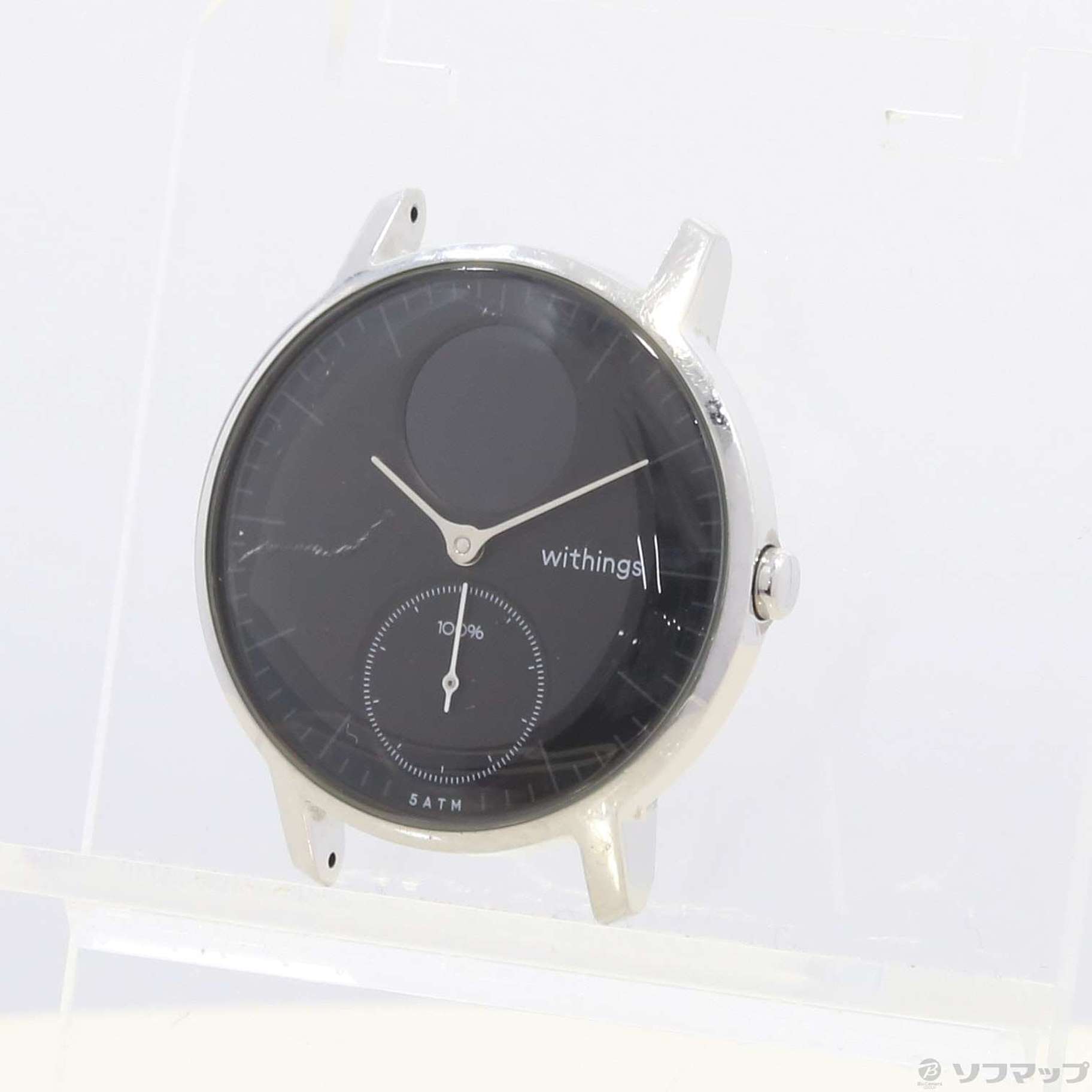 中古】Withings Steel HR 36mm HWA03-Black36-Asia ブラック バンド欠 