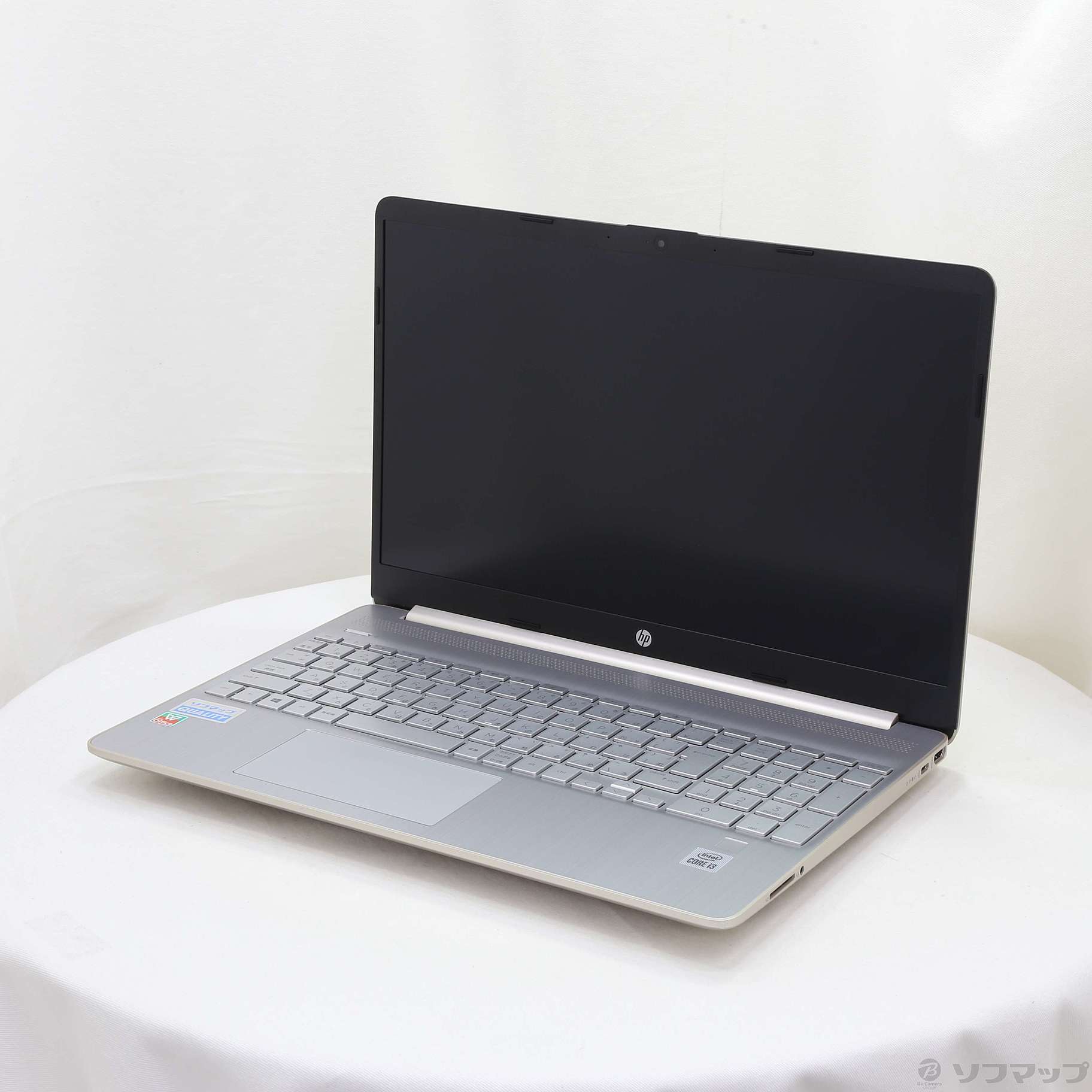 中古】HP 15s-fq1124TU 206P2PA-AAAB モダンゴールド 〔Windows 10