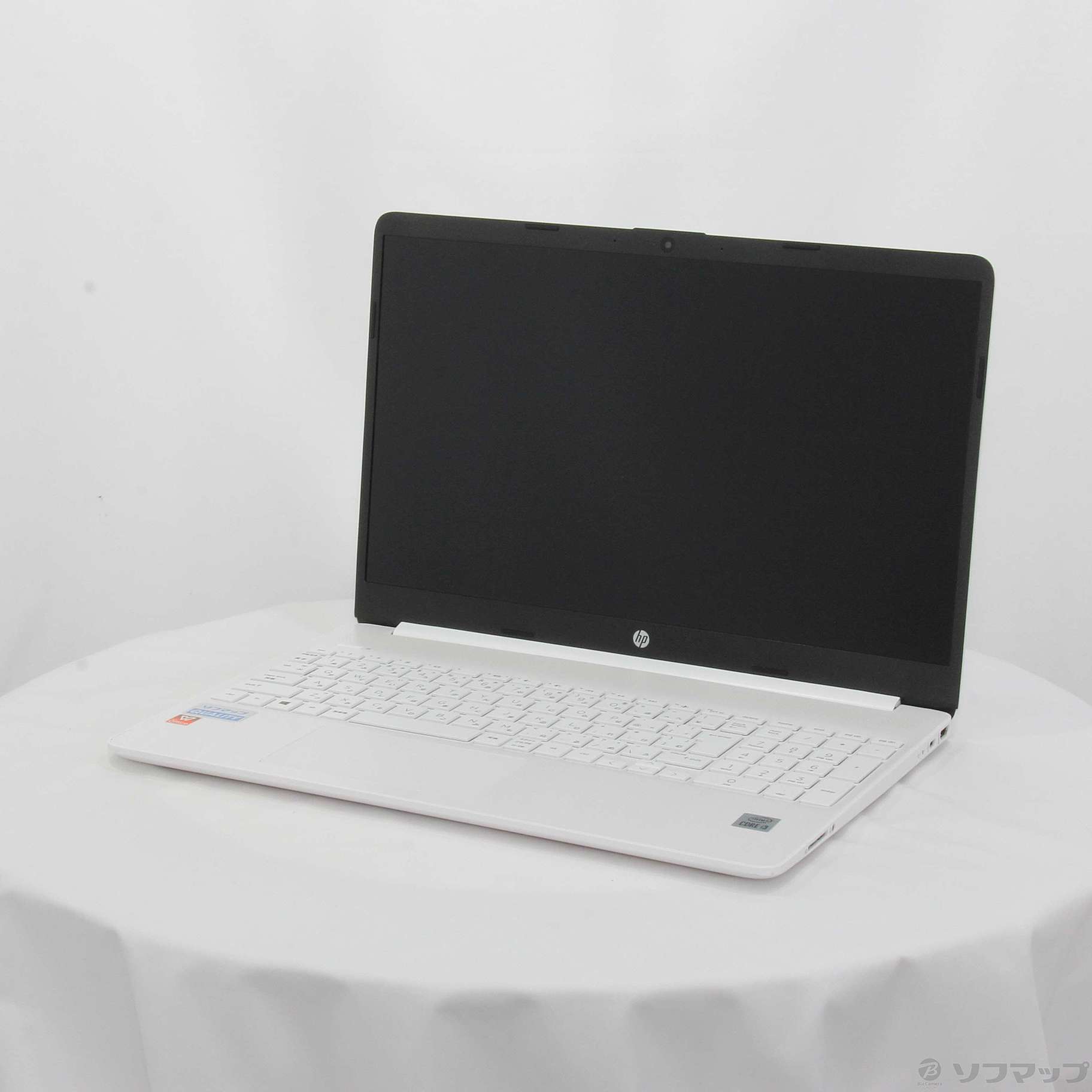 中古】HP 15s-fq1064TU 2Z186PA-AAAA ピュアホワイト 〔Windows 10