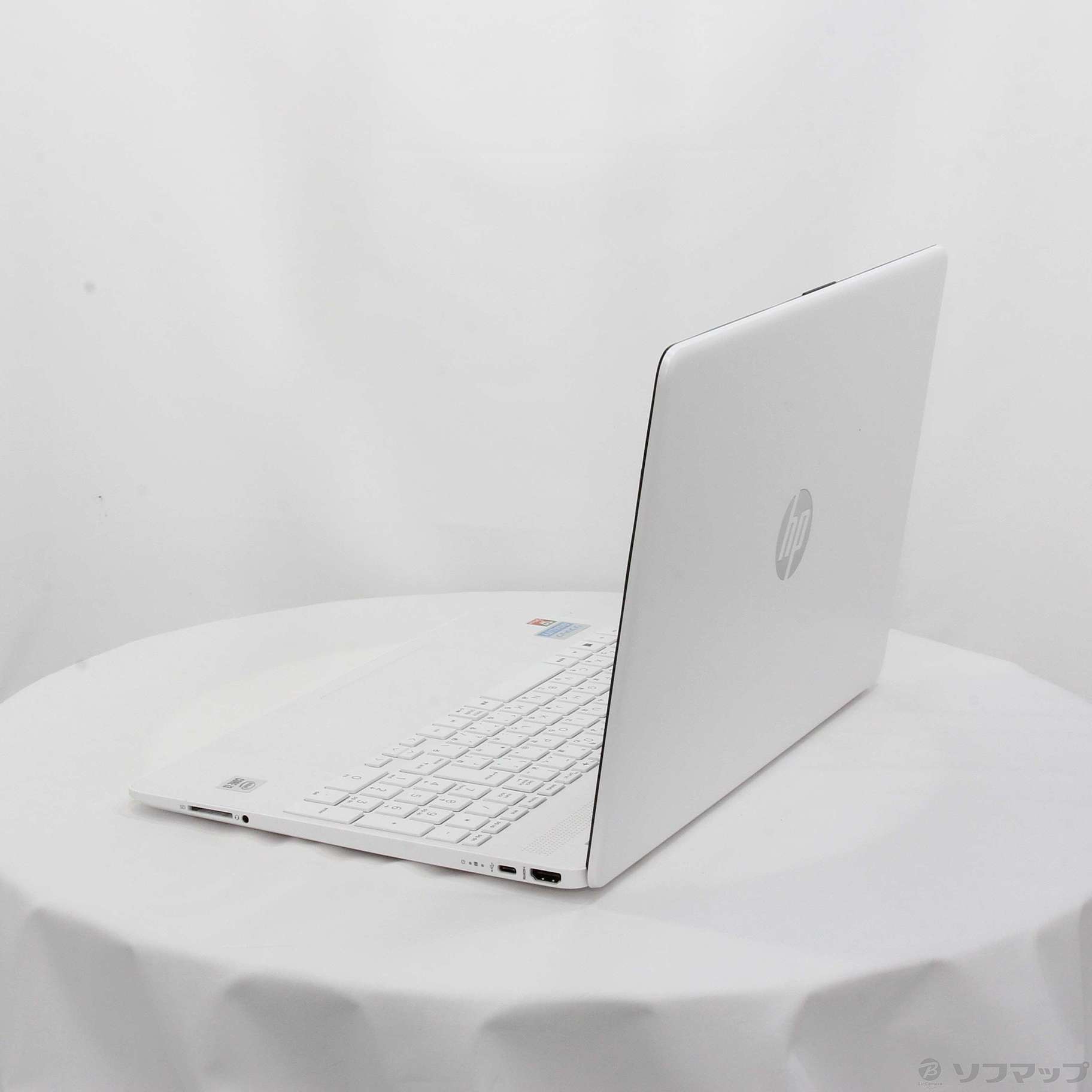 中古】HP 15s-fq1064TU 2Z186PA-AAAA ピュアホワイト 〔Windows 10