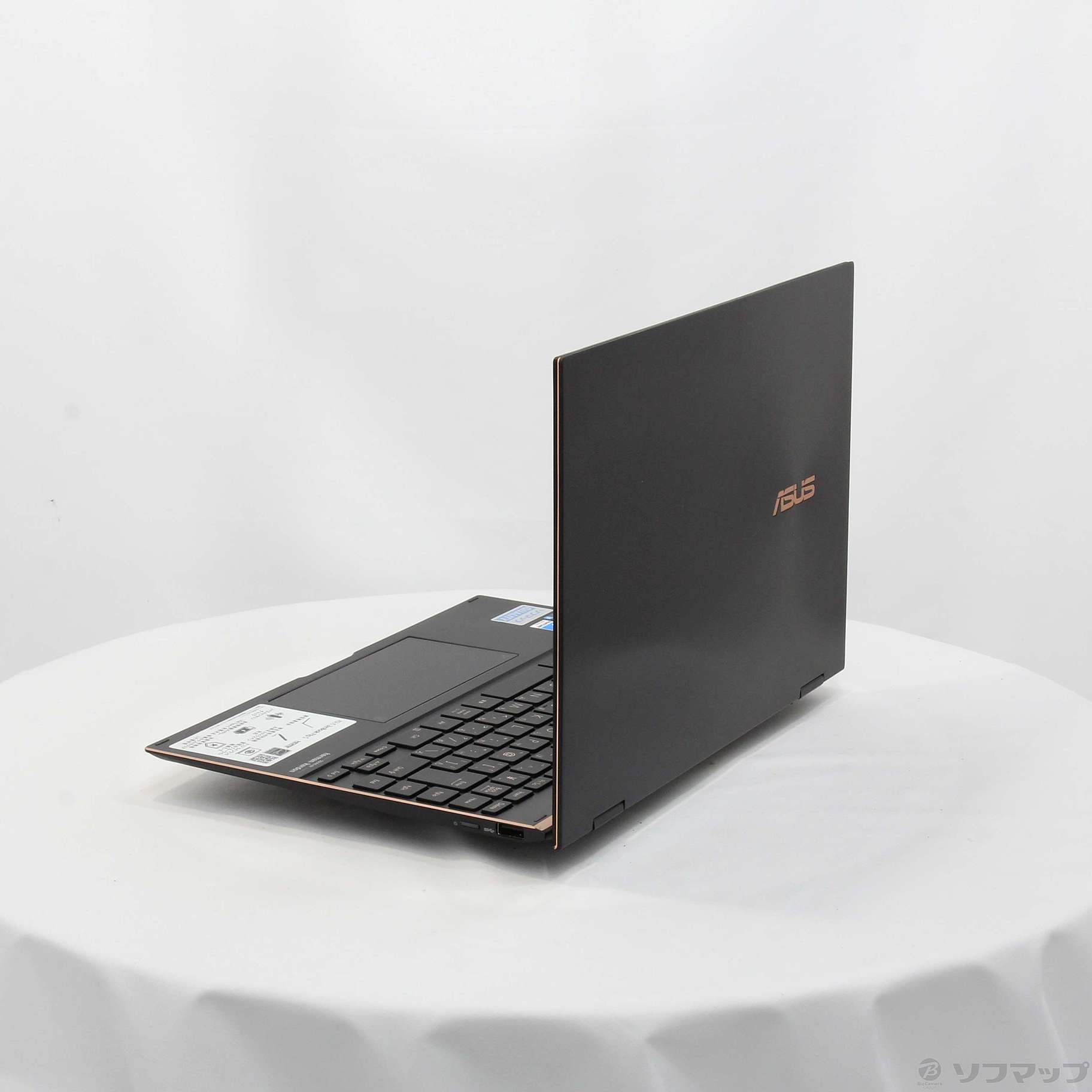 中古】ZenBook Flip S UX371EA UX371EA-HL003TS ジェードブラック