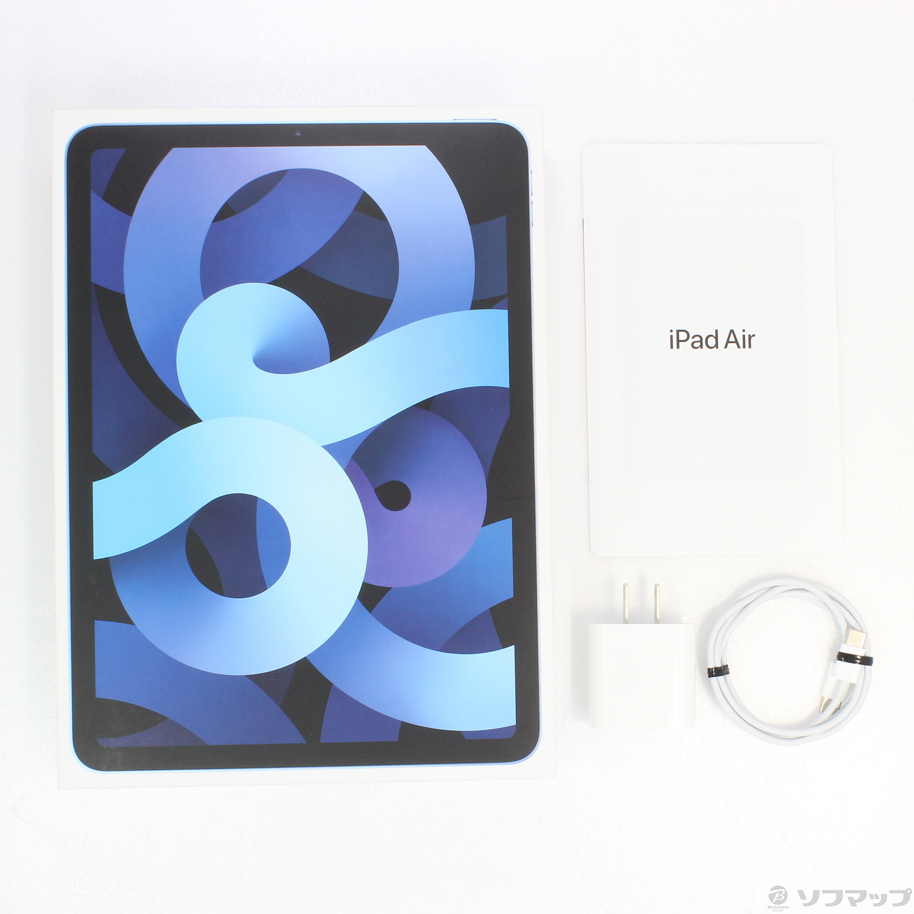 中古】iPad Air 第4世代 64GB スカイブルー MYFQ2J／A Wi-Fi ◇09/14