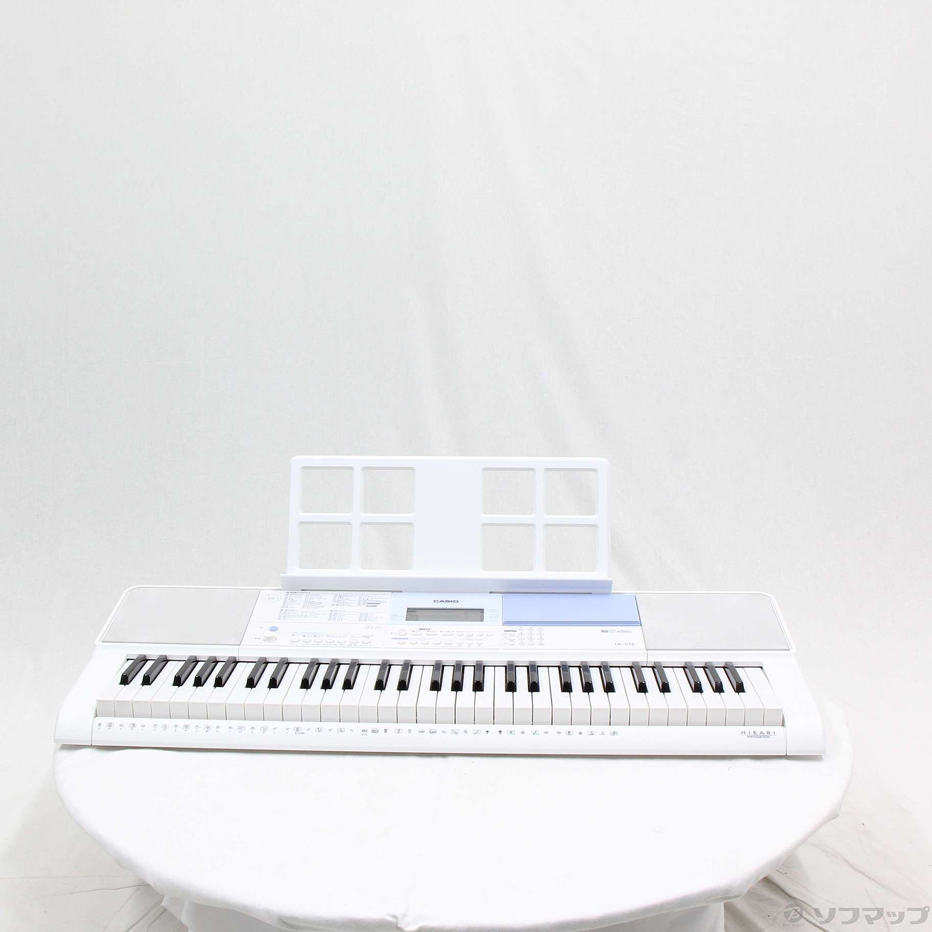 中古】〔展示品〕 光ナビゲーションキーボード Casiotone LK-515 [2133034755696] - リコレ！|ビックカメラグループ  ソフマップの中古通販サイト