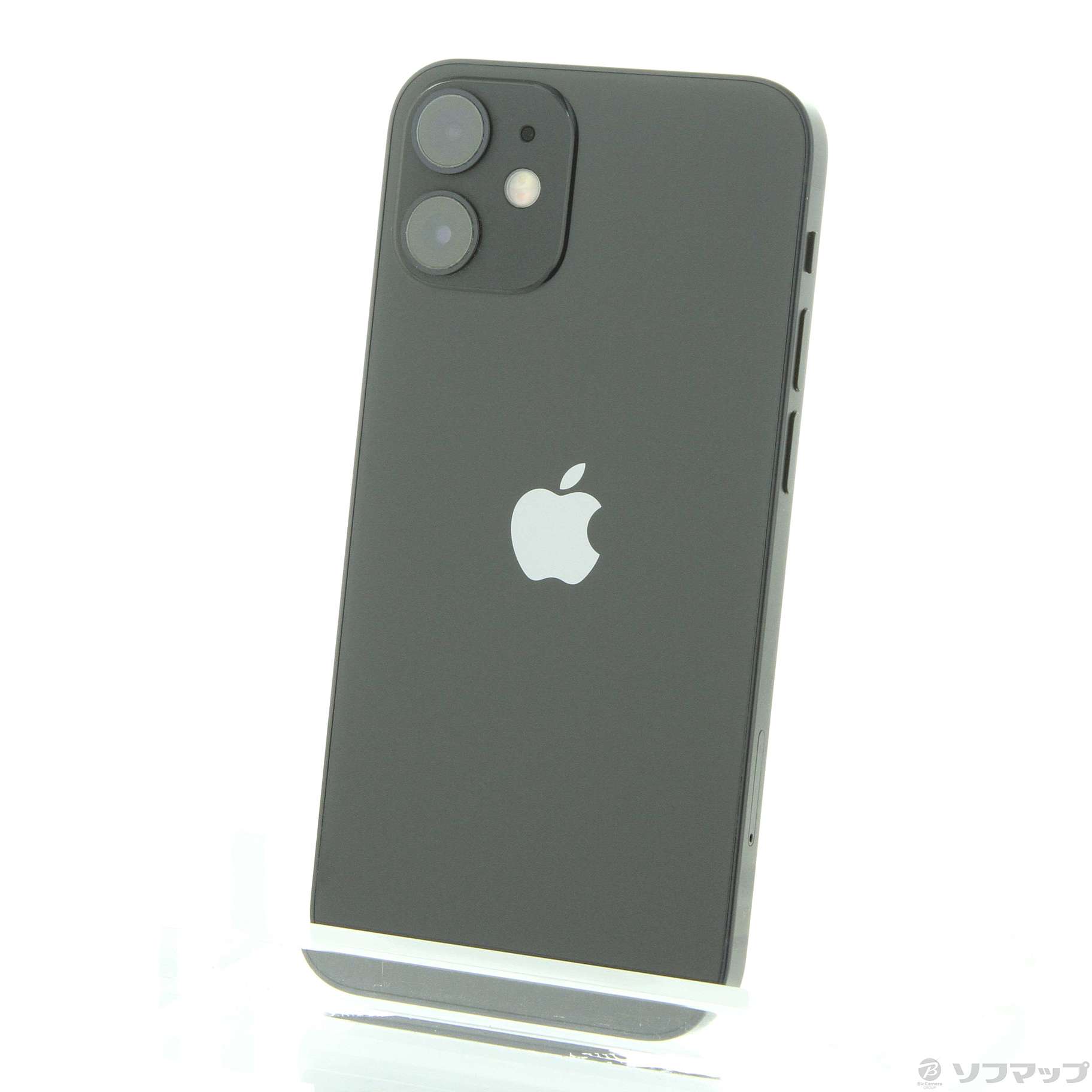 中古】〔展示品〕 iPhone12 mini 64GB ブラック 3H475J／A SIMフリー 