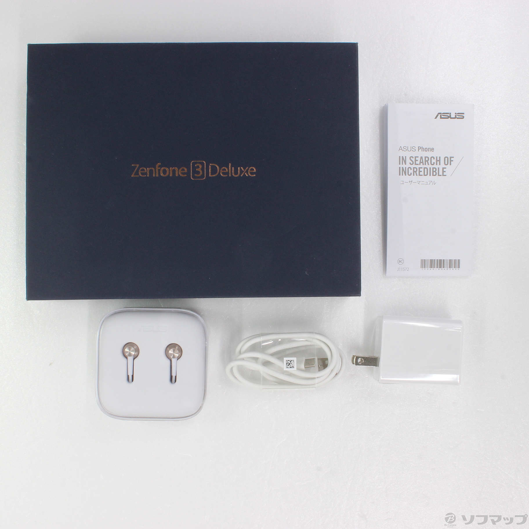 中古】セール対象品 ZenFone 3 Deluxe 256GB ゴールド ZS570KL-GD256S6