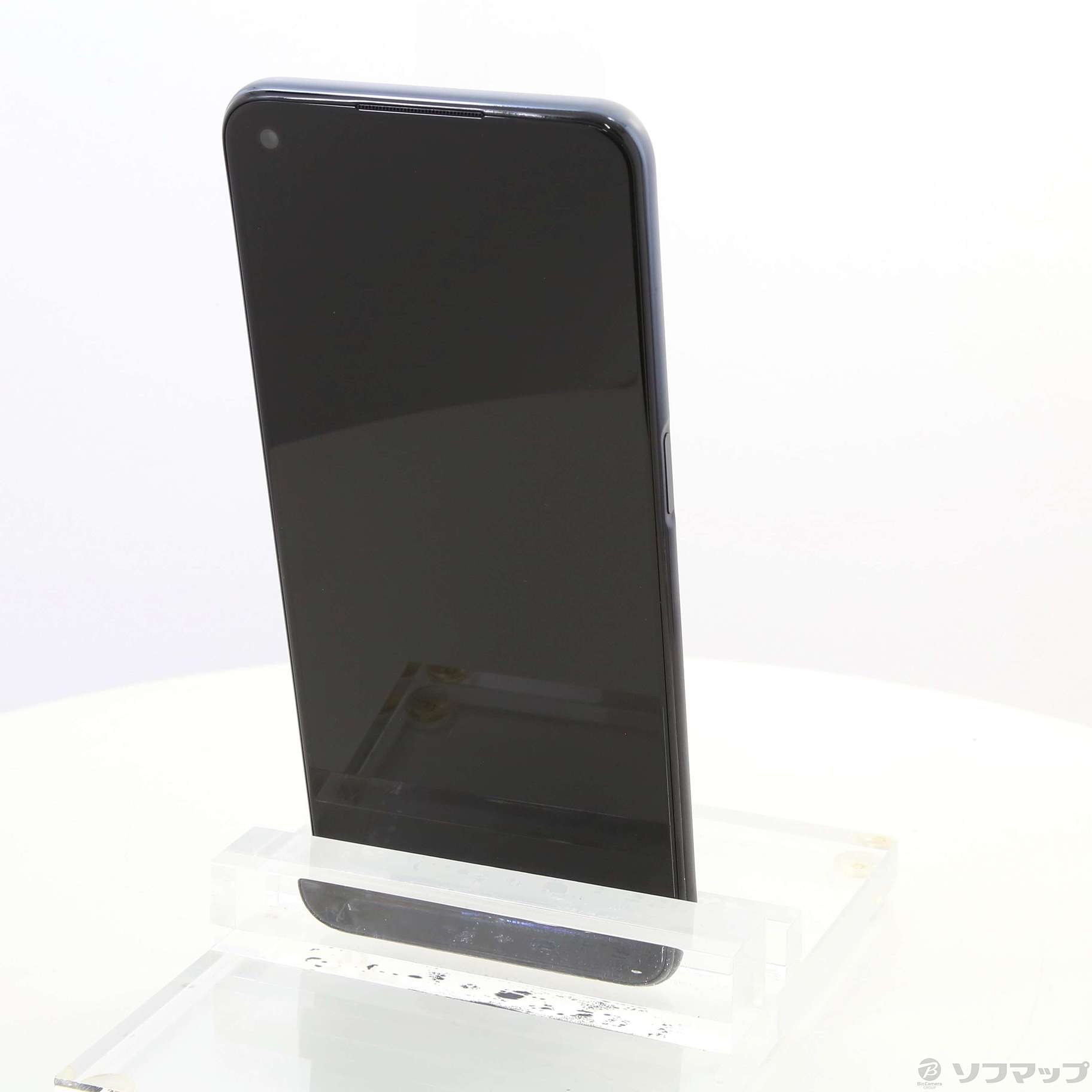中古】OPPO A54 5G 64GB シルバーブラック OPG02 auロック解除SIM