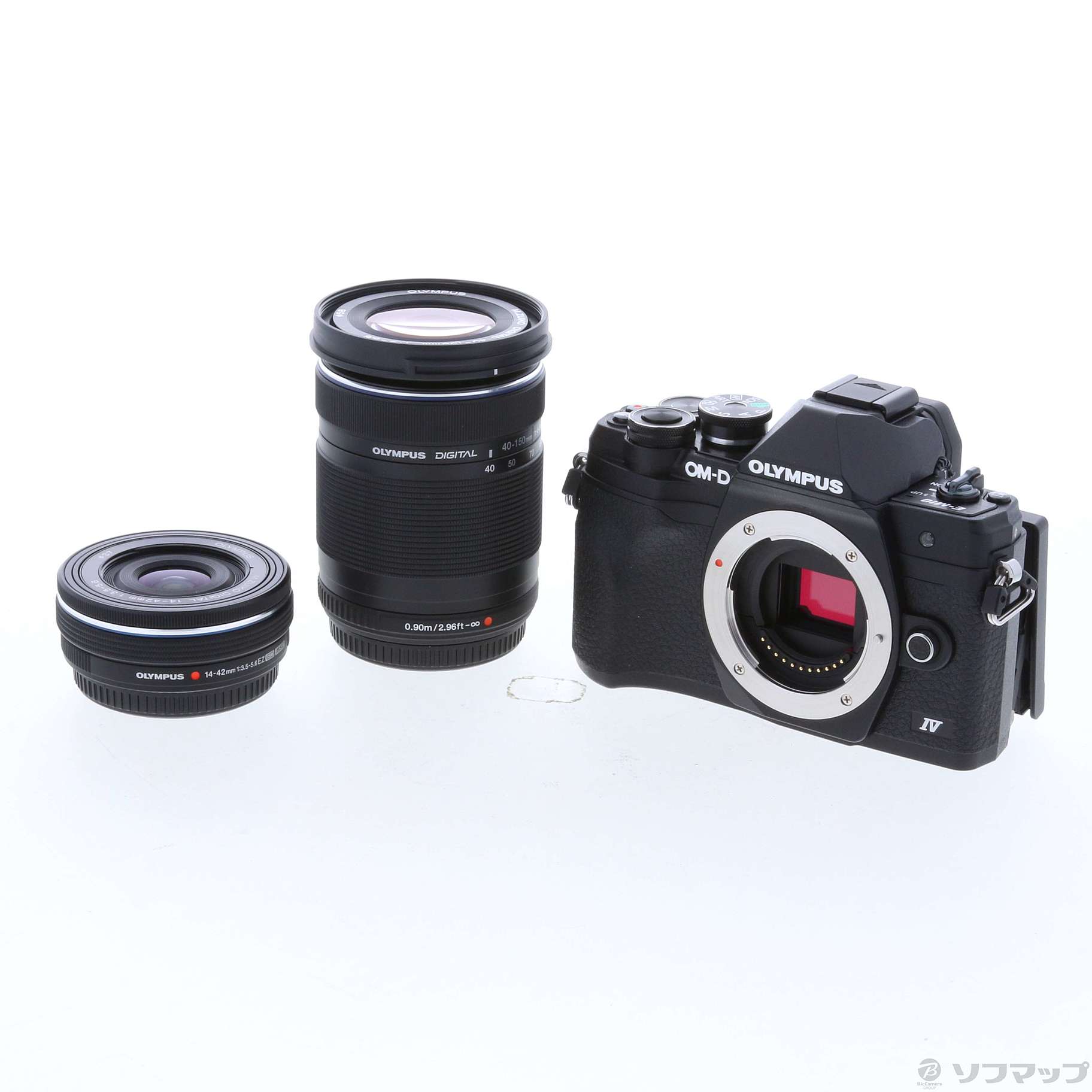 中古】OM-D E-M10 Mark IV EZダブルズームキット ブラック