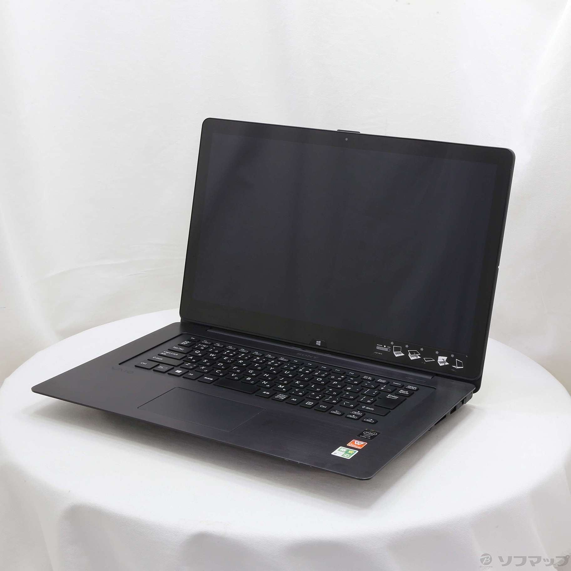 中古】格安安心パソコン VAIO Fit 15A SVF15N17DJB ブラック