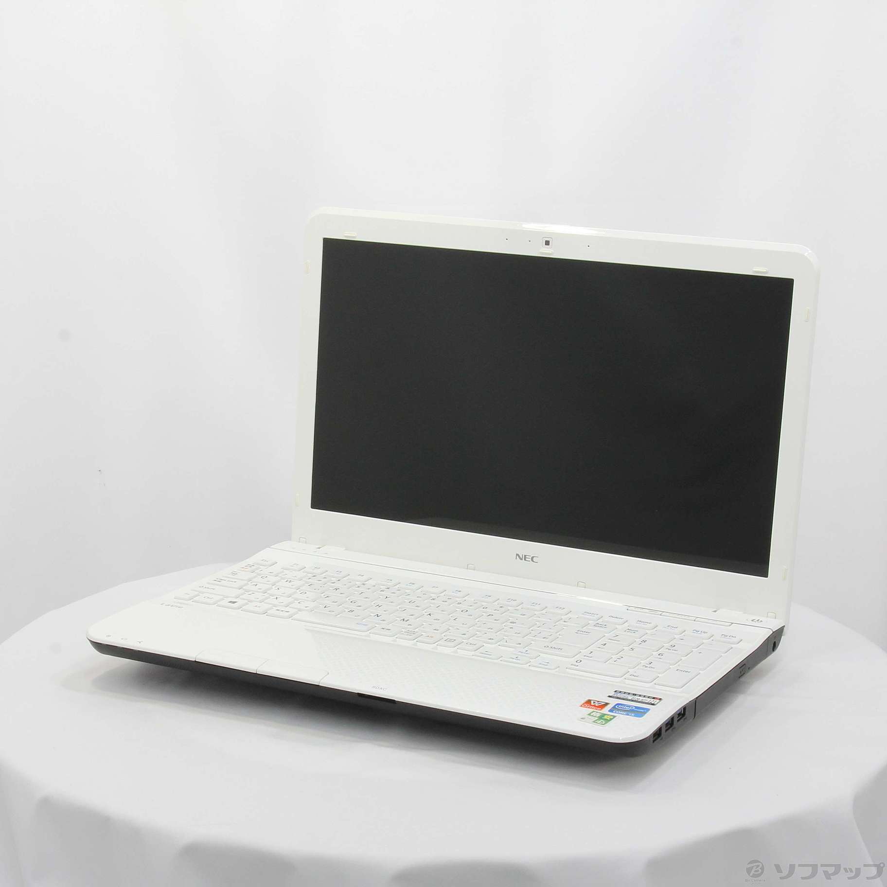 格安安心パソコン LaVie S PC-LS450JS6W クロスホワイト