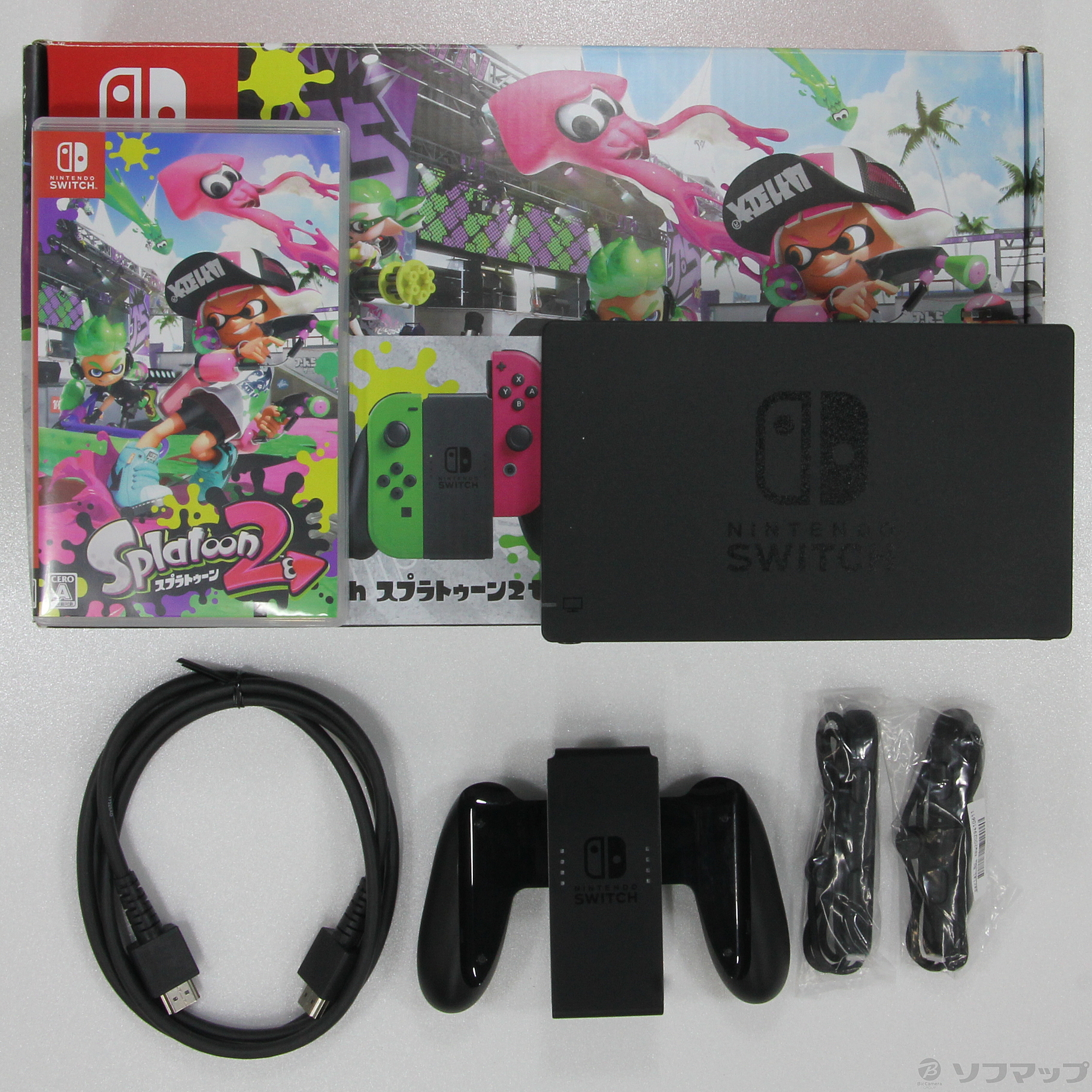 高品質新品 Nintendo Switch スプラトゥーン2セット カセットなしの通販 by なっちゃん's shop｜ラクマ