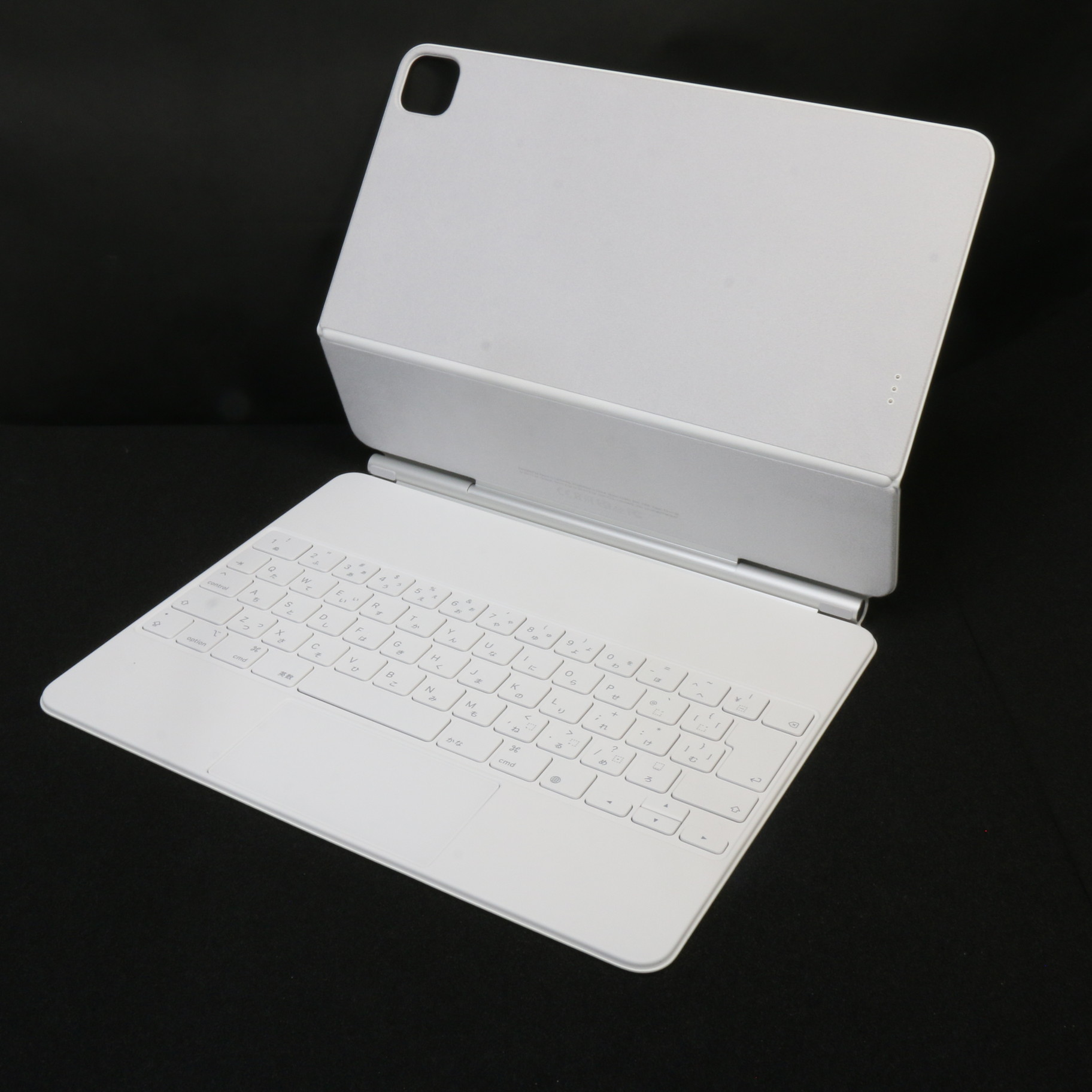 12.9インチiPad Pro (第5世代) 用 Magic Keyboard 日本語 ホワイト MJQL3J／A