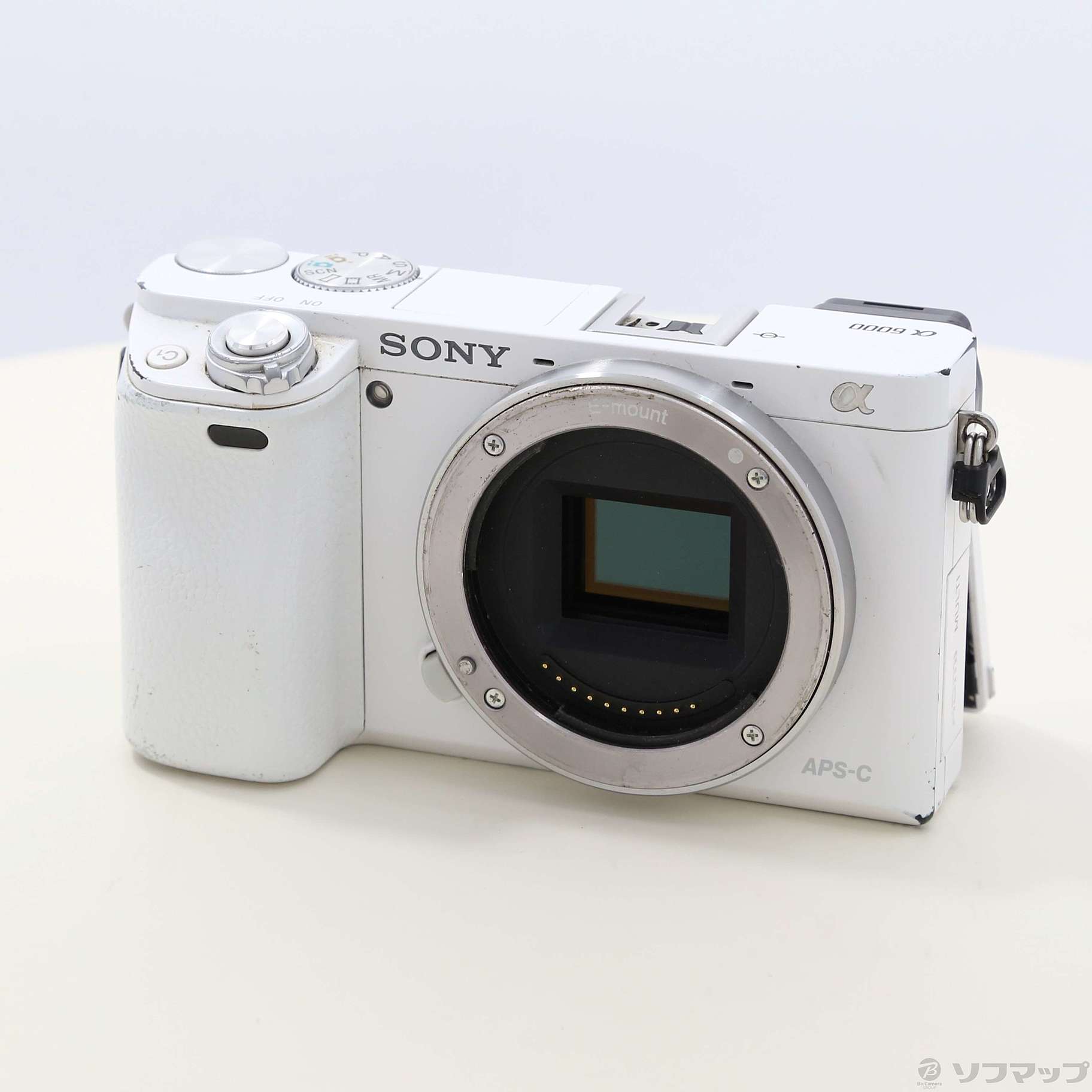 中古】SONY α6000 ILCE-6000 ボディ ホワイト [2133034853514