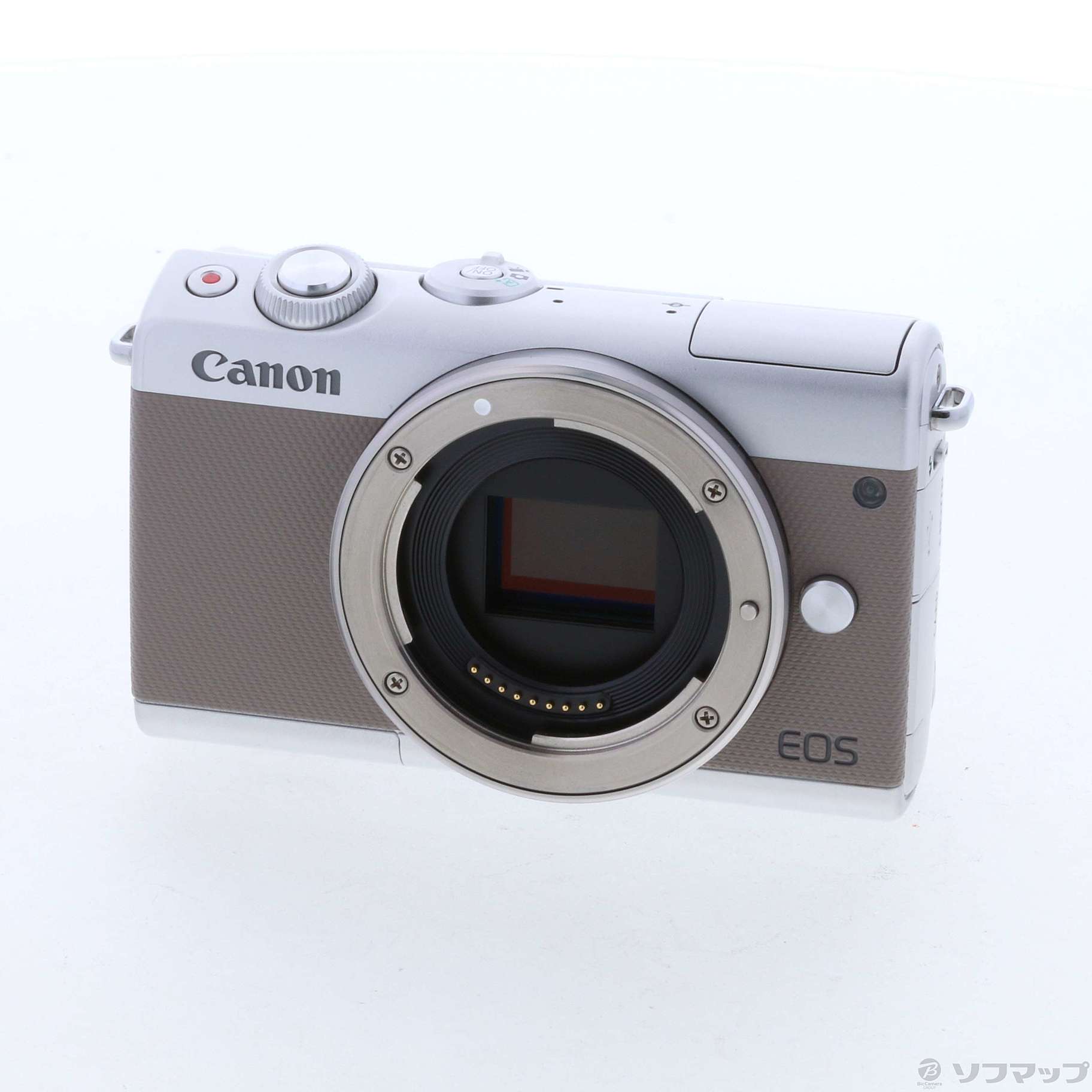 中古】ミラーレス一眼カメラ EOS M100 グレー [2133034856249