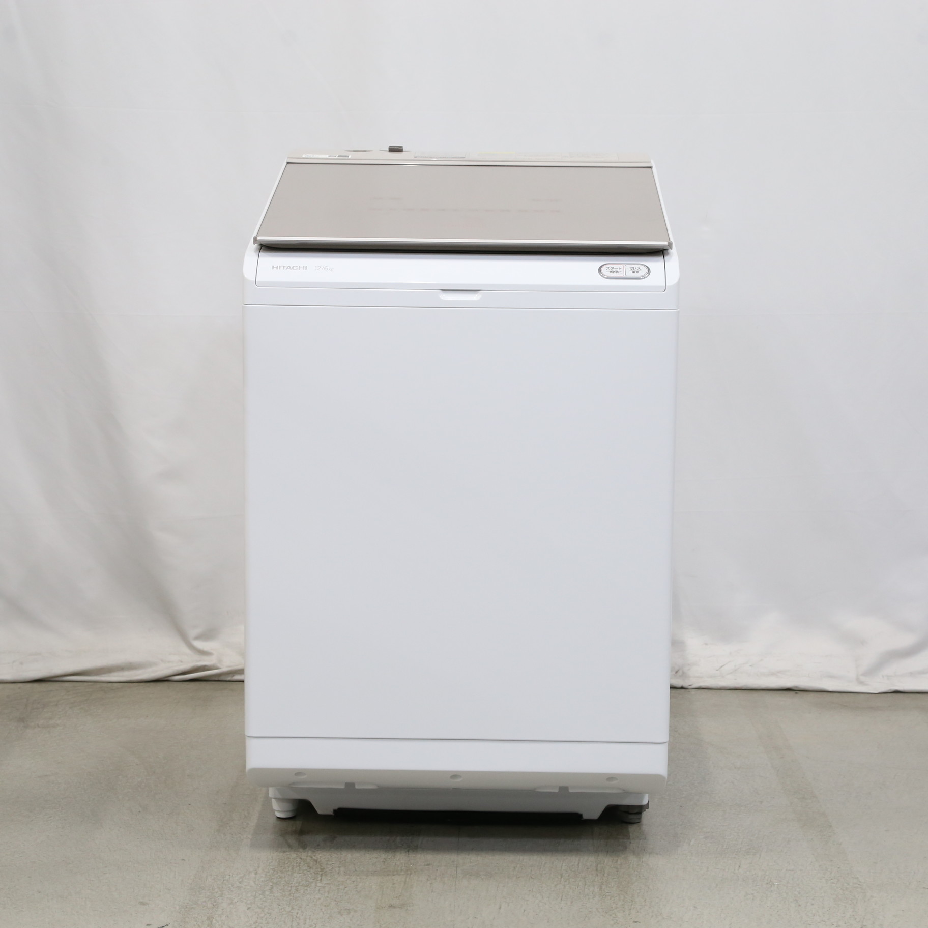 中古】〔展示品〕 縦型洗濯乾燥機 ビートウォッシュ シャンパン BW 