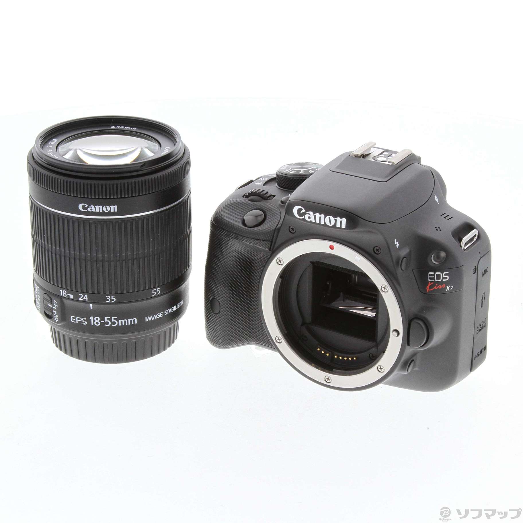 中古】EOS Kiss X7 EF-S18-55 IS STM レンズキット [2133034876162