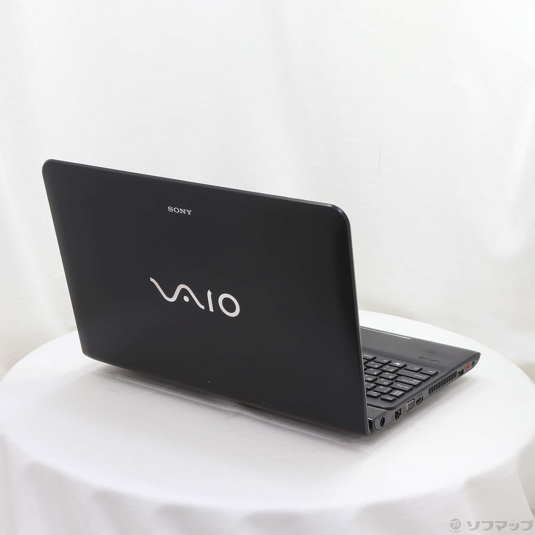 中古】格安安心パソコン VAIO E SVE15118FJB ブラック [2133034878005
