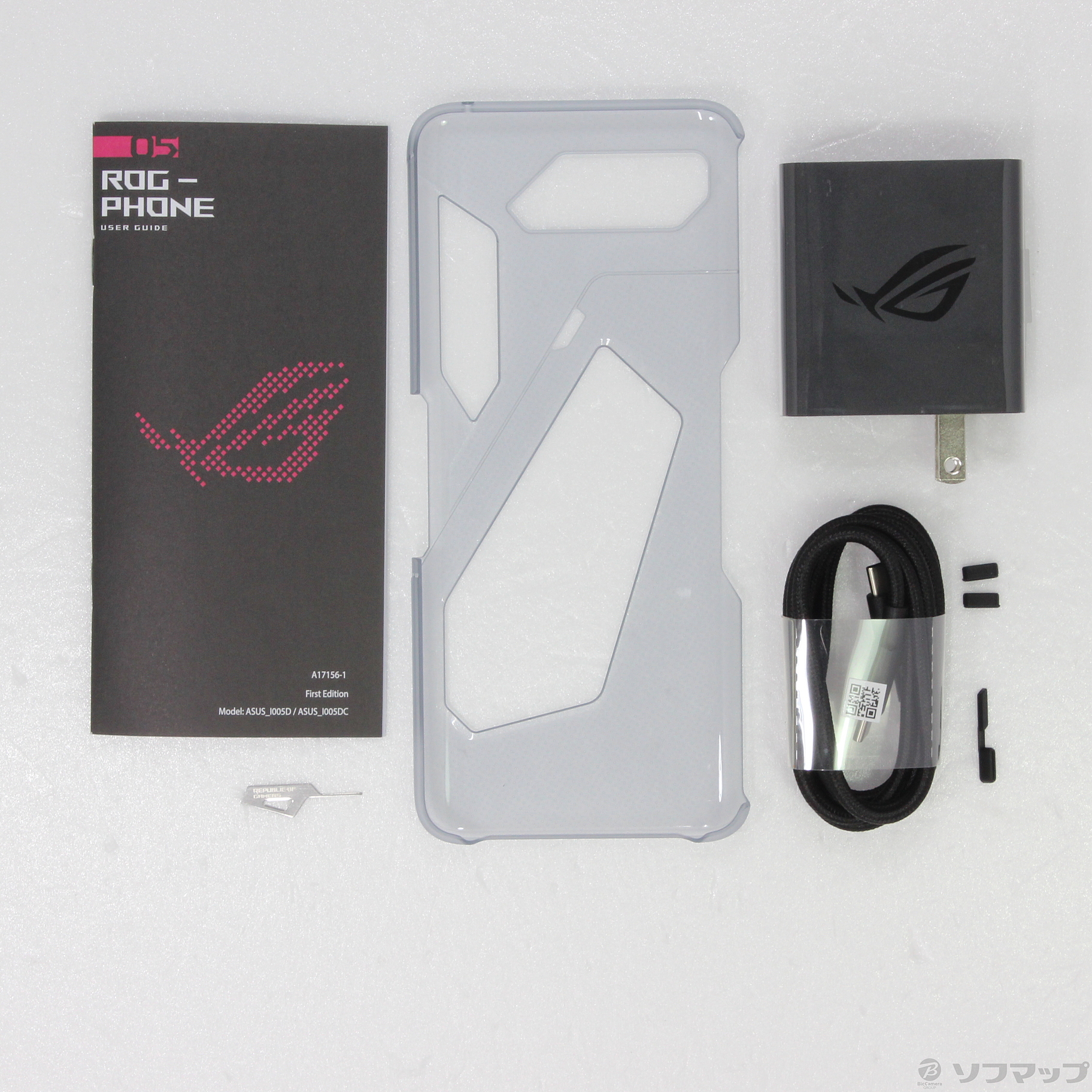 中古】〔展示品〕 ROG Phone 5 256GB ストームホワイト ZS673KS-WH256R16 SIMフリー ◇09/14(火)値下げ！  [2133034901178] - リコレ！|ビックカメラグループ ソフマップの中古通販サイト