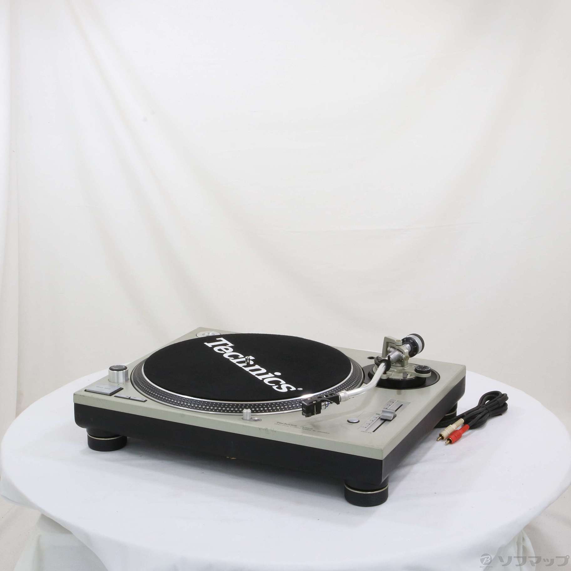 中古】Technics クォーツシンセサイザーD.D.プレーヤー SL-1200MK5-S