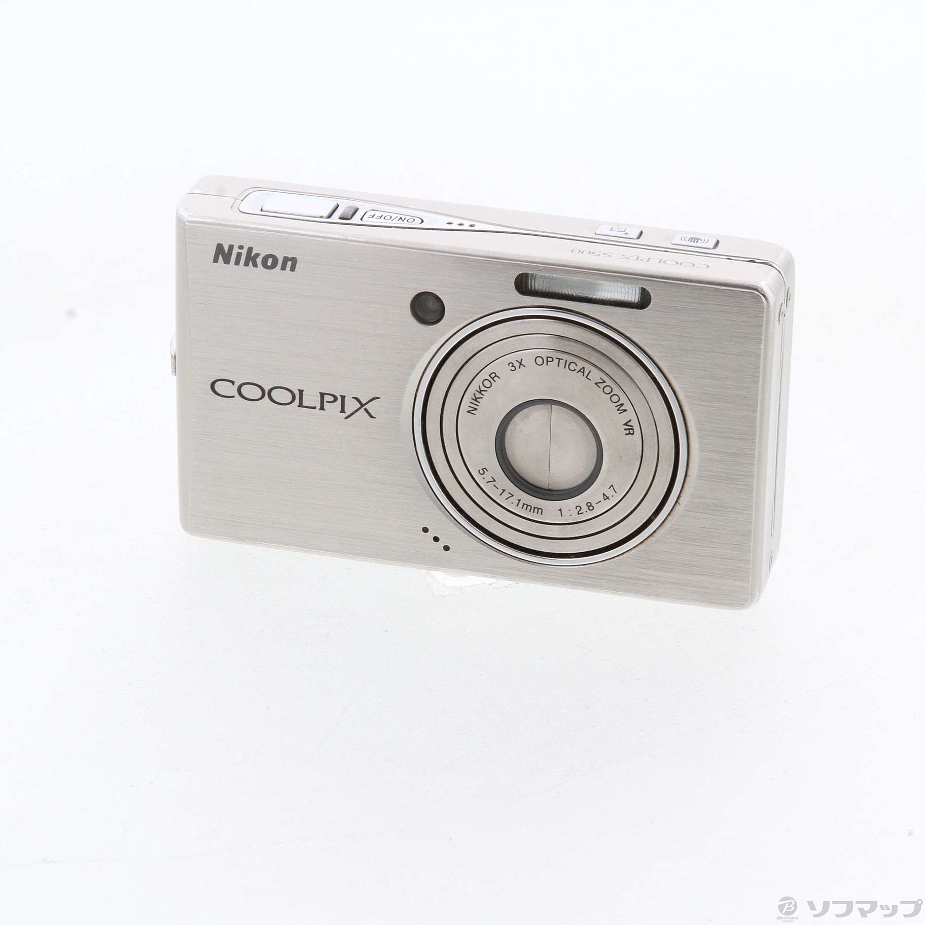 ジャンク NIKON COOLPIX S500 本体 バッテリーのみ - デジタルカメラ