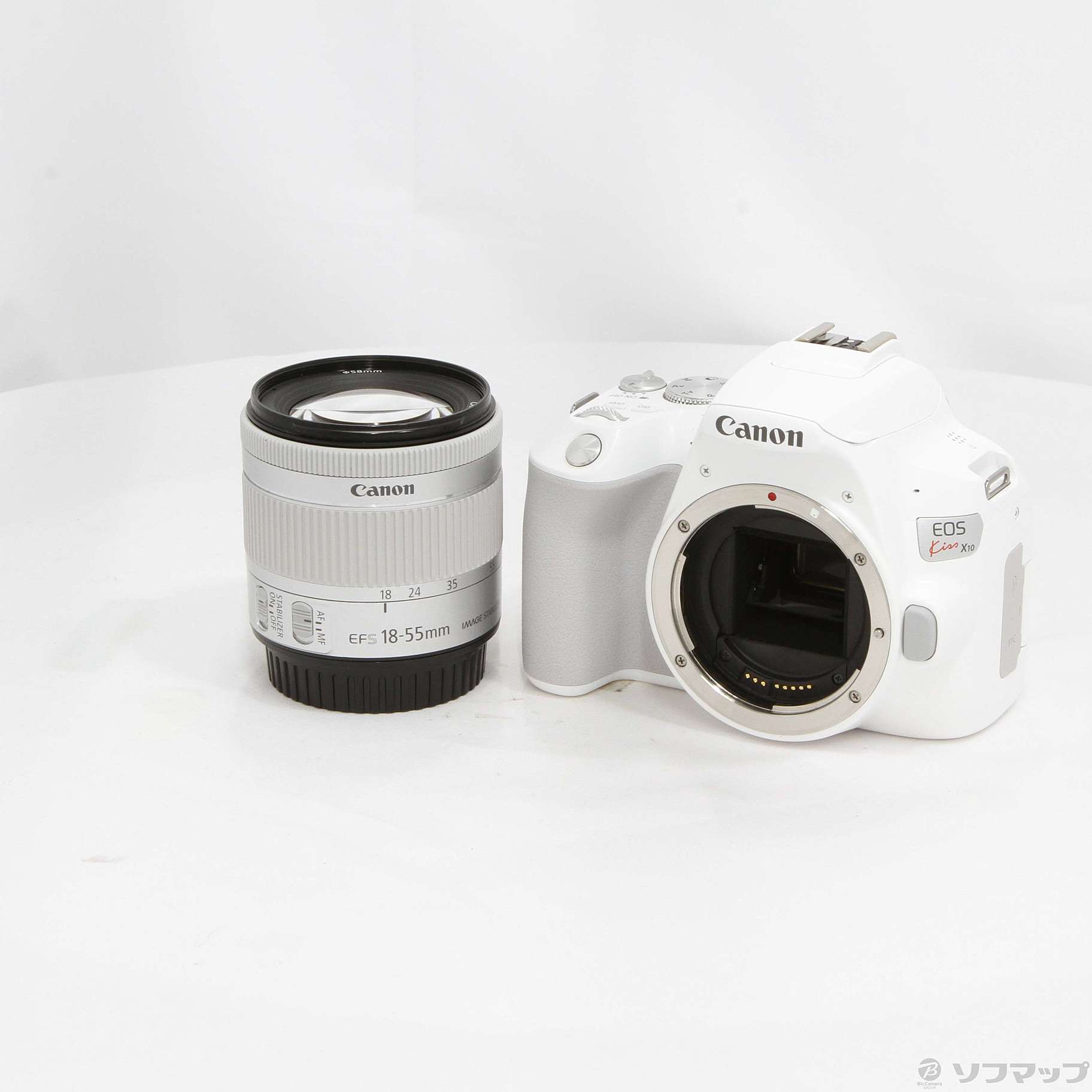 値下げ！　Canon ホワイト カメラセット　レンズ 値下げ！Canon ホワイト カメラセットレンズ