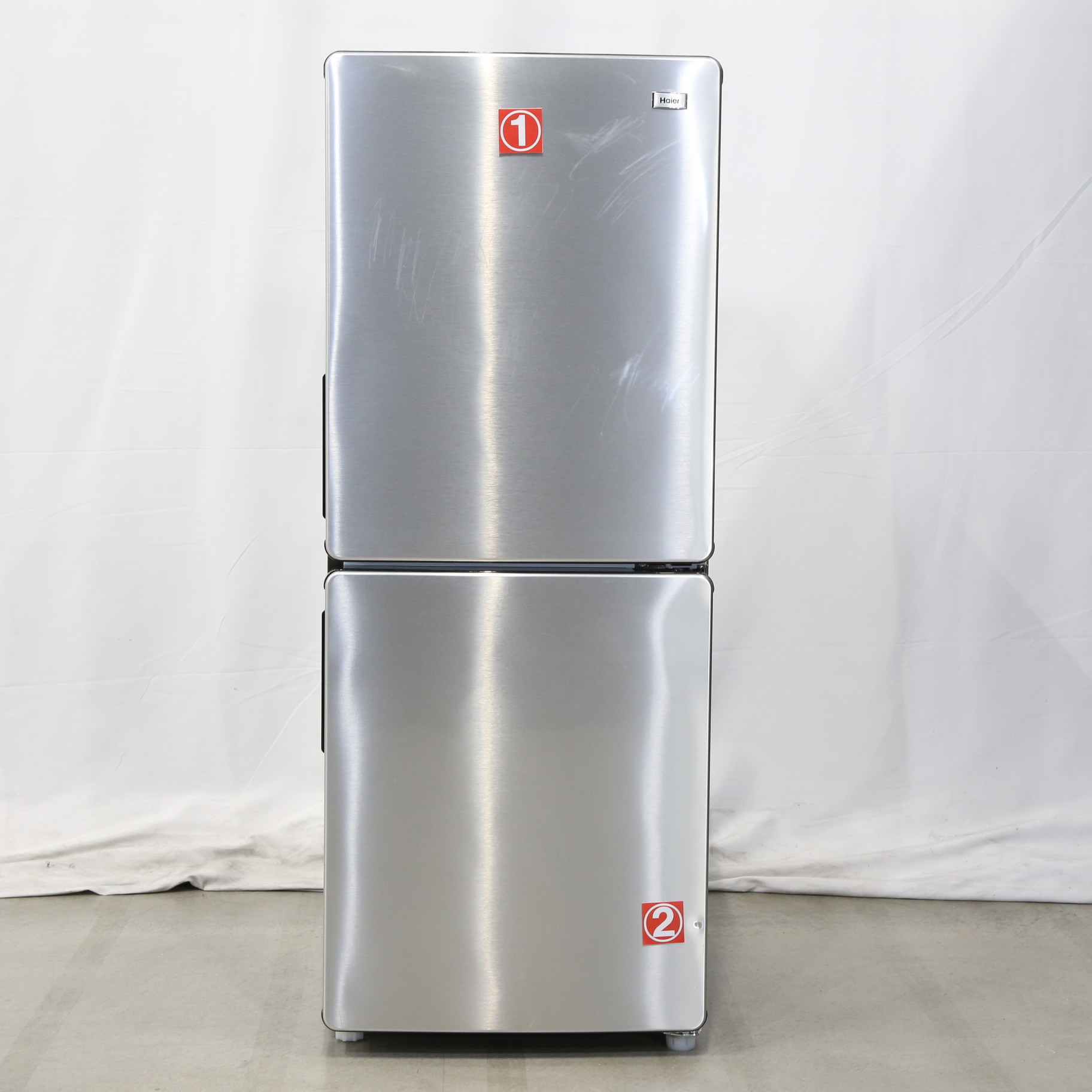 Haier 冷蔵庫 アーバンカフェシリーズ 148L JR-XP2NF148F JR-XP2NF148F-XK 冷蔵庫 URBAN CAFE SERIES ステンレスブラック