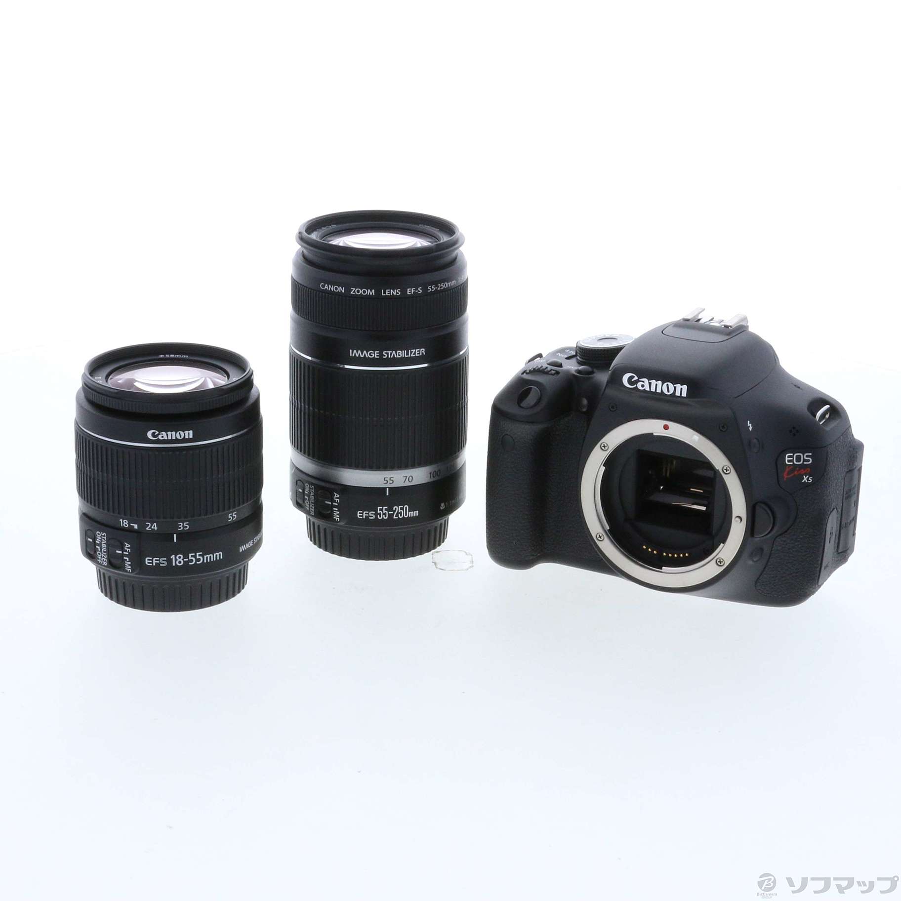 中古】EOS Kiss X5 ダブルズームキット 1800万画素／SDXC