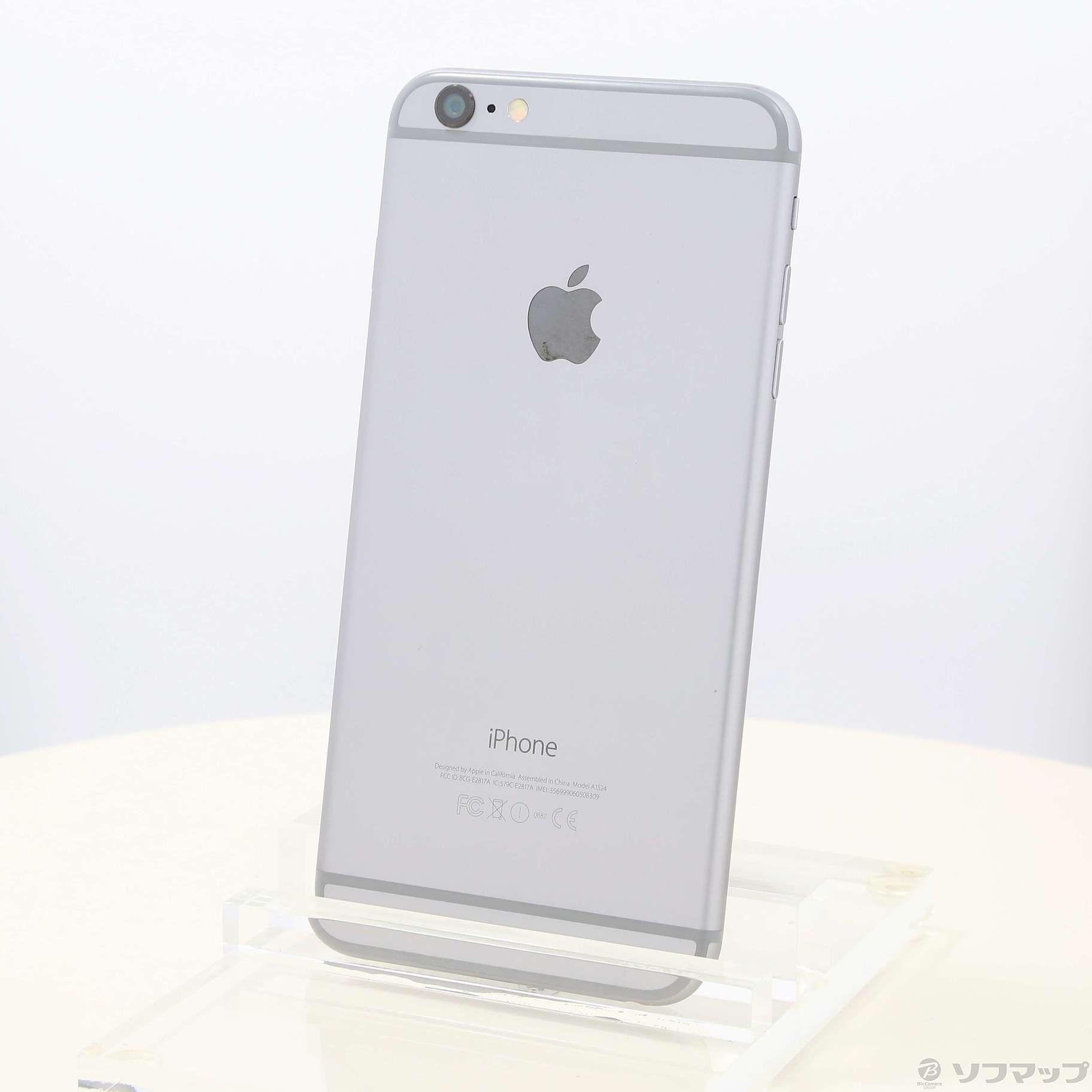 中古品〕 iPhone6 Plus 128GB スペースグレイ MGAC2J／A au｜の通販は 
