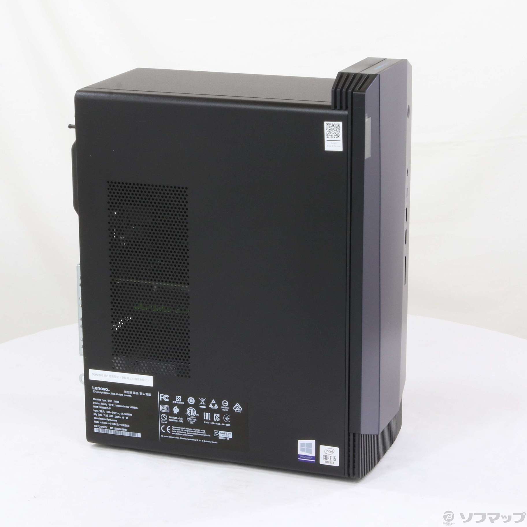 中古】〔展示品〕 IdeaCentre Gaming 550i 90N90075JP レイヴンブラック 〔Windows 10〕  [2133034981033] - リコレ！|ビックカメラグループ ソフマップの中古通販サイト