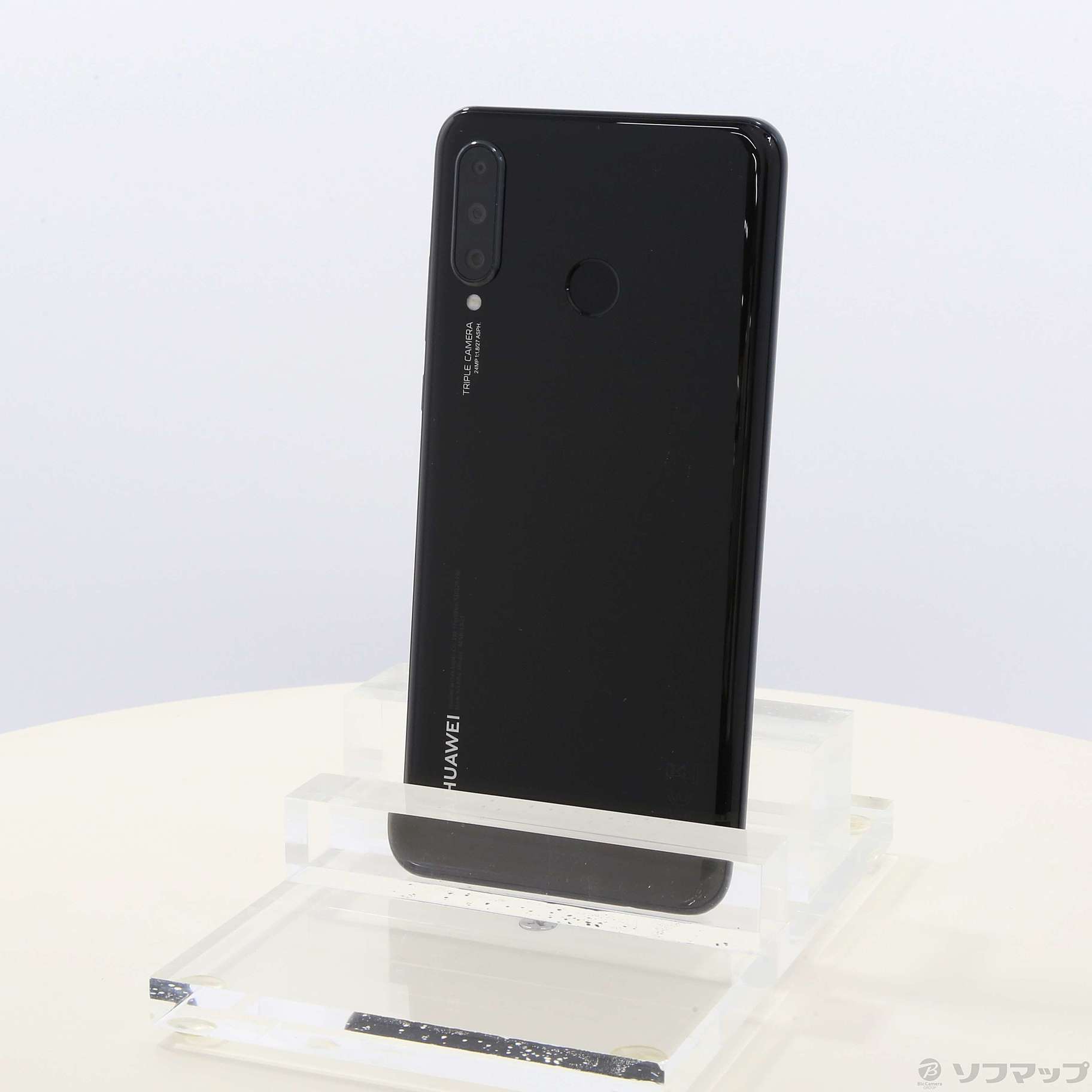 中古】〔展示品〕 HUAWEI P30 lite 64GB ミッドナイトブラック MAR-LX2J SIMフリー [2133034981378] -  リコレ！|ビックカメラグループ ソフマップの中古通販サイト