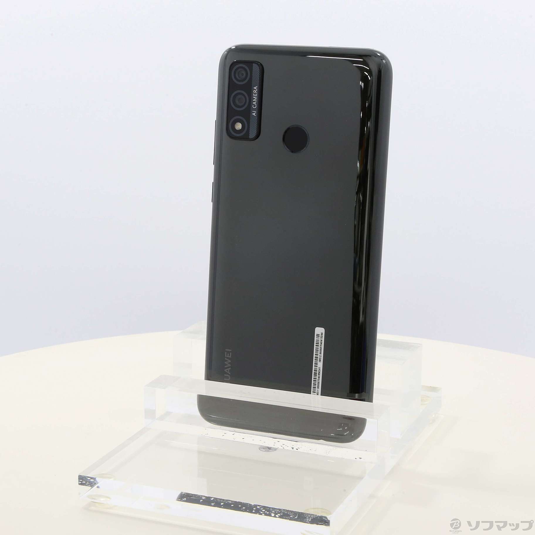 〔展示品〕 HUAWEI nova lite 3+ 128GB ミッドナイトブラック POT-LX2J SIMフリー ◇10/14(木)値下げ！