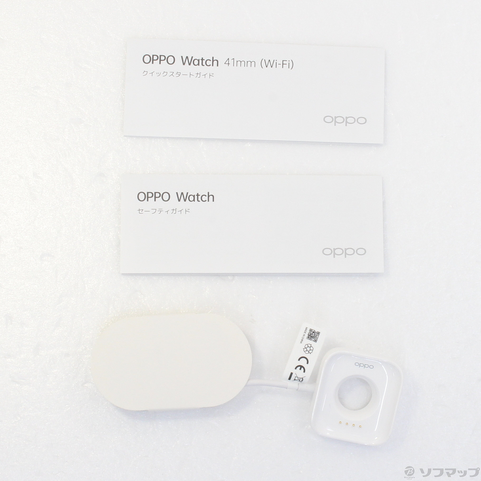 中古】OPPO Watch 41mm シルバーミスト [2133035012279