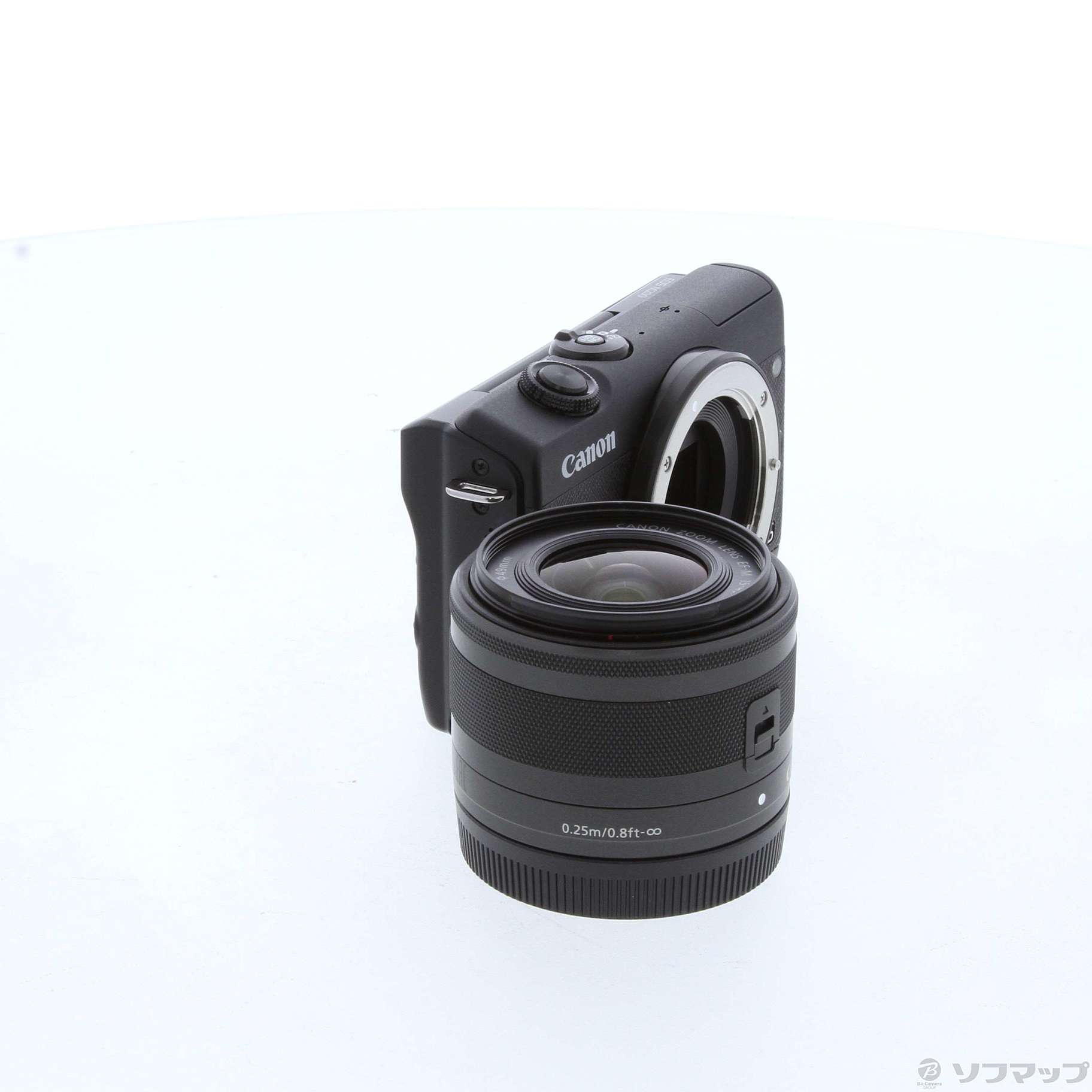 ほぼ未使用 Canon EOS M200 EF-M15-45 IS STM 黒 Canon EOS M200 EF-M15-45 IS STM レンズキット ブラック｜ kikito